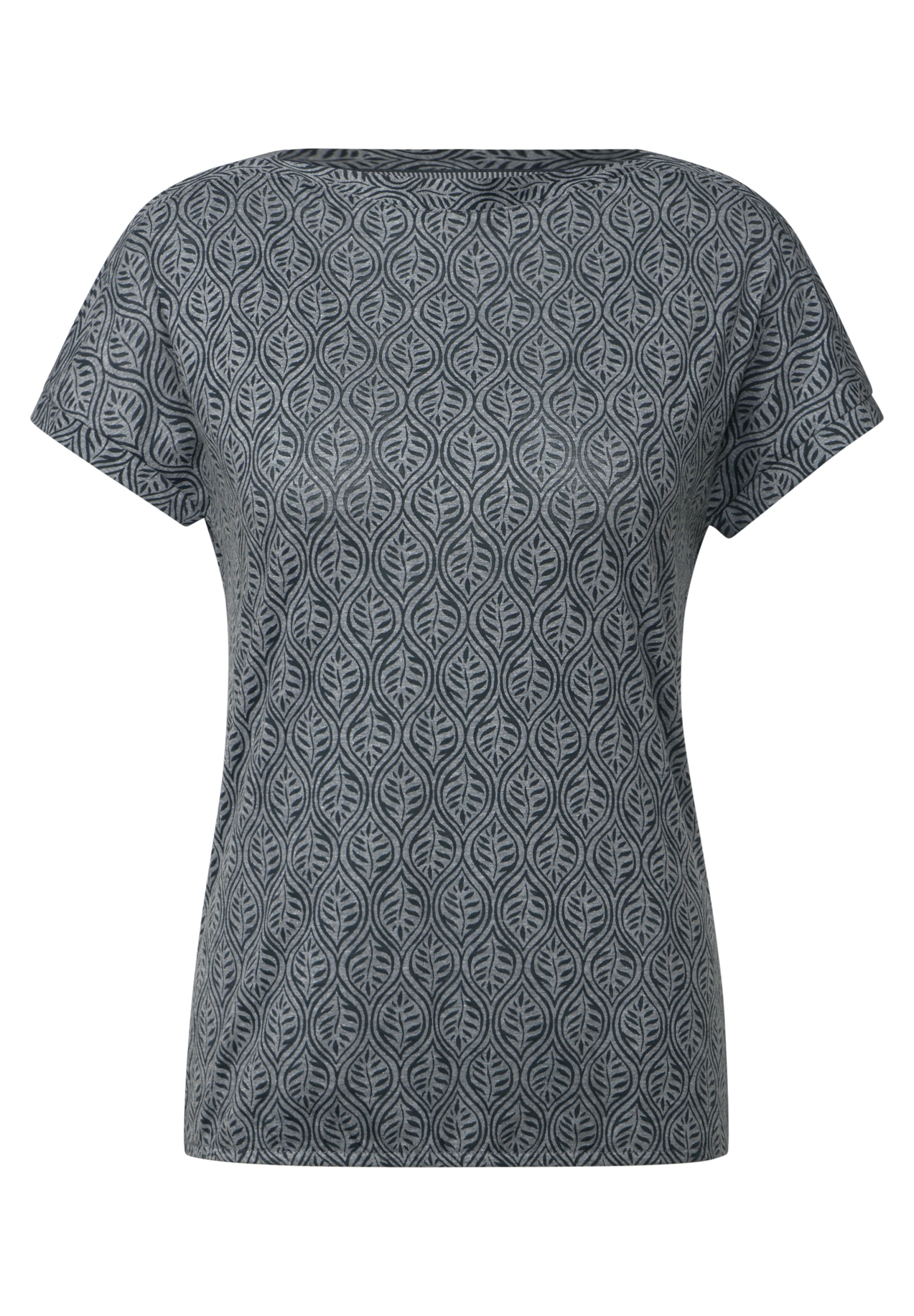 Cecil Print-Shirt, mit U-Boot-Ausschnitt