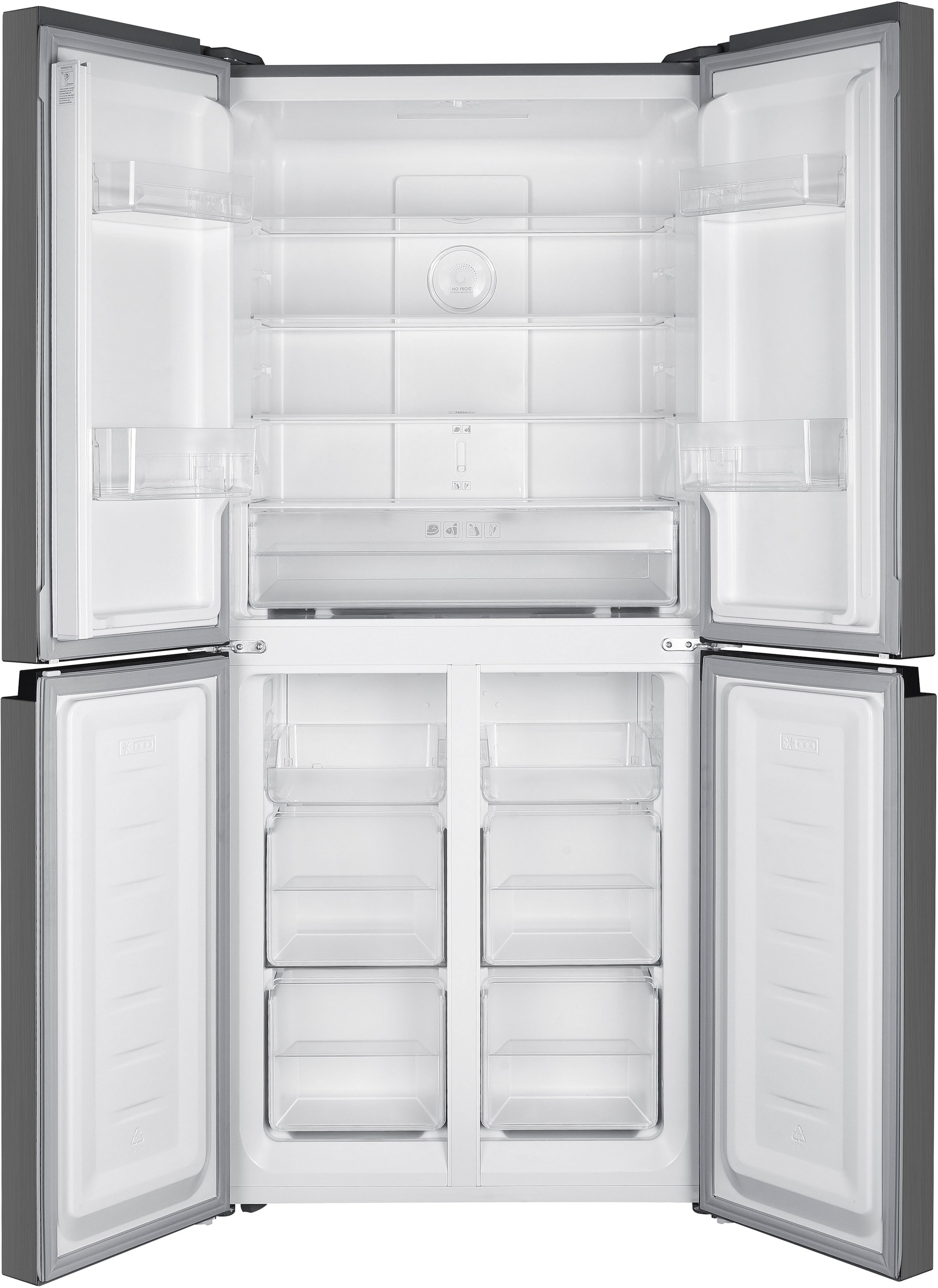 Hanseatic Multi Door, HCDD18080EI, 180,0 cm hoch, 79,0 cm breit, NoFrost, Türalarm