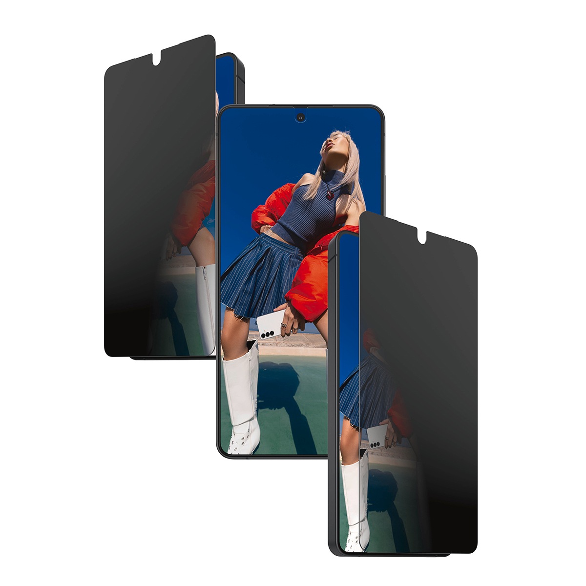 CARE by PanzerGlass Displayschutzglas »Ultra-Wide Fit 2-Way Screen Protector« für Samsung Galaxy S26 Displayschutzfolie, Schutzfolie, Bildschirmschutz, kratz- & stoßfest