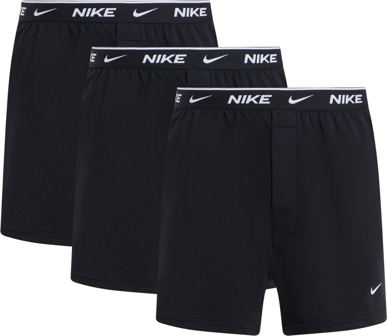 NIKE Underwear Webboxer "BOXER 3PK" Packung, 3er, 3 Stk. mit Logo-Elastikbu günstig online kaufen