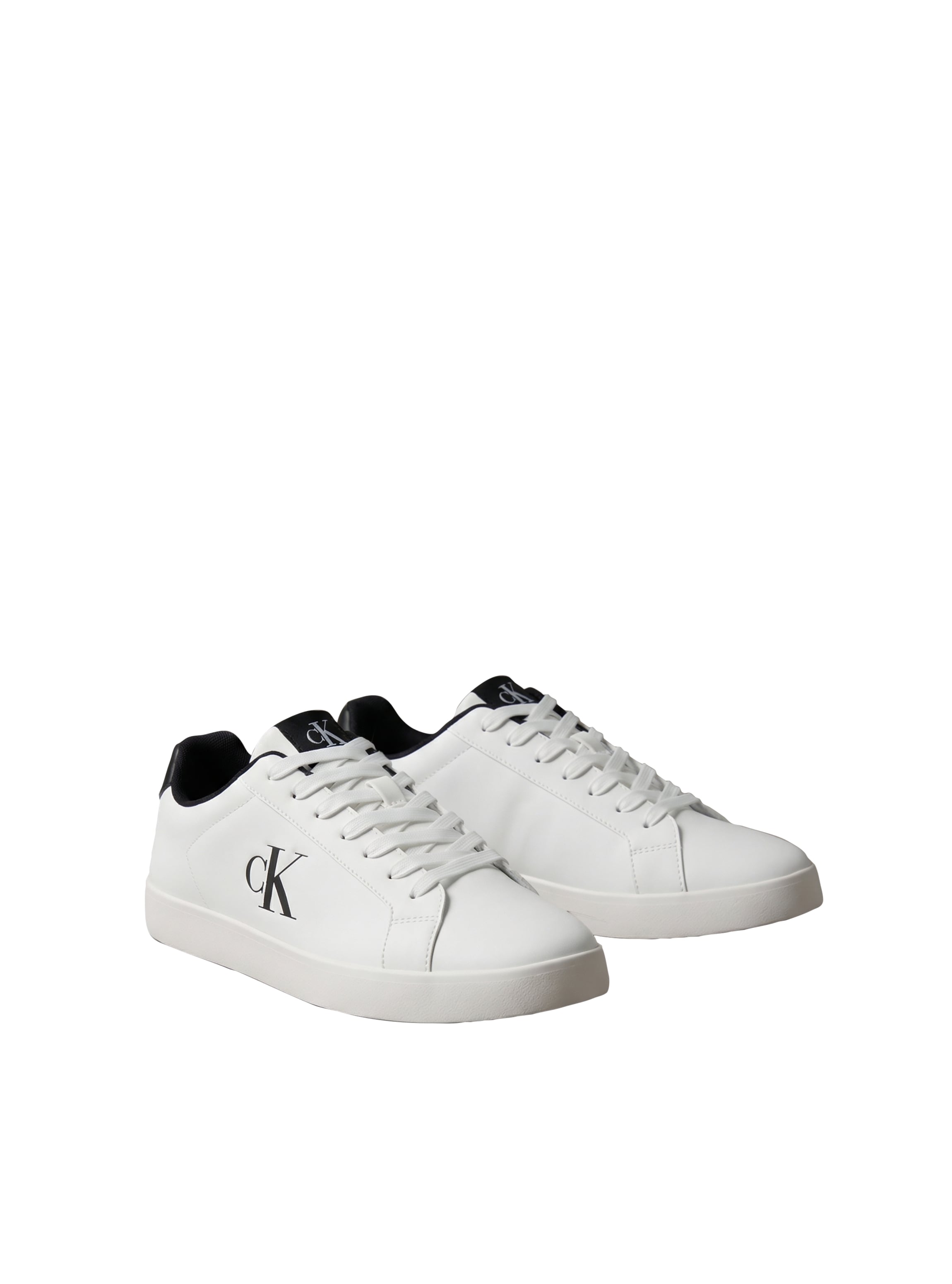 Calvin Klein "3 CUPSOLE DERBY PU SMO" Schnürschuh, Freizeitsneaker mit CK-Logoprägung