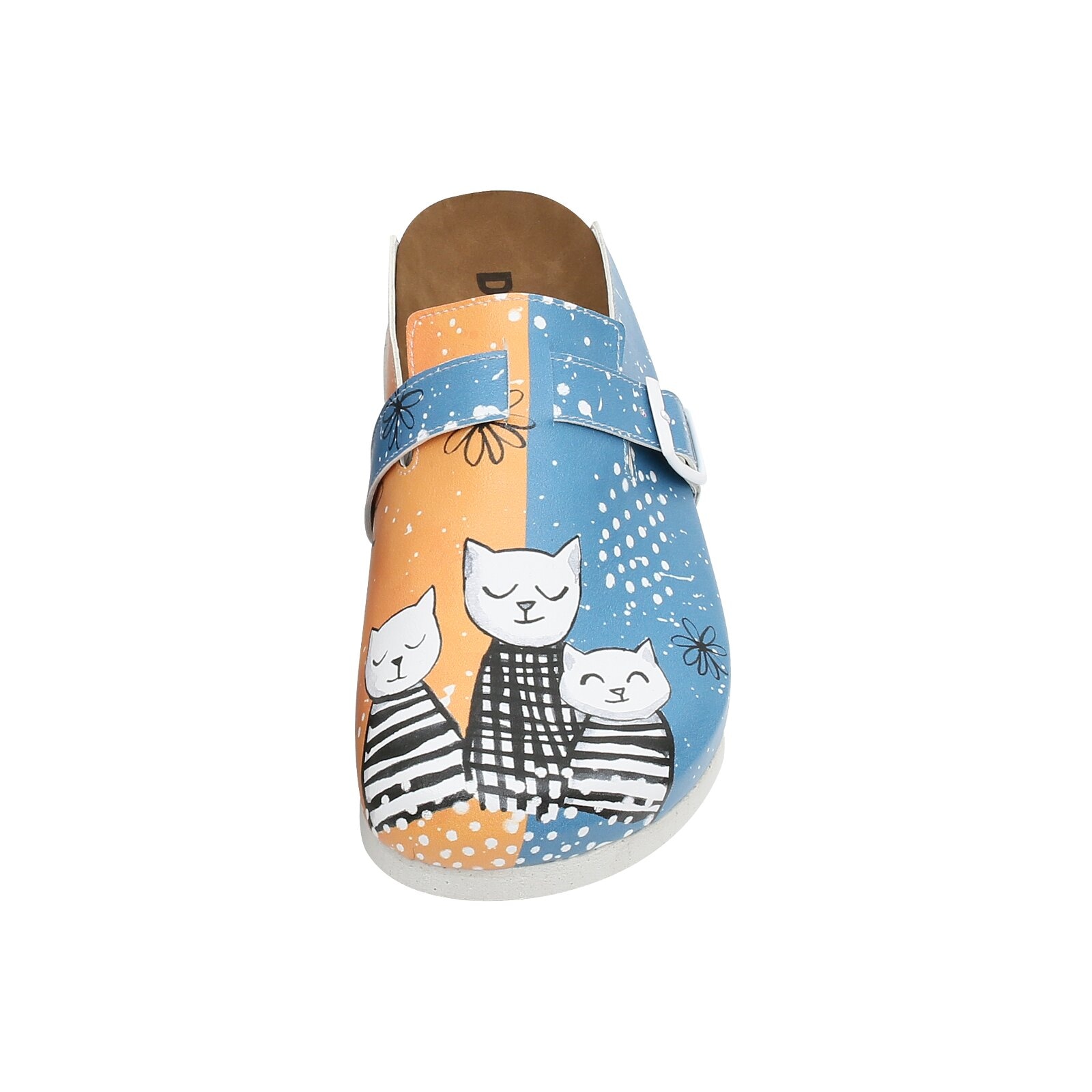 DOGO Hausschuh »Comfie Pantoletten Hausschuhe Family Portrait Damen Sandalen«, Vegan
