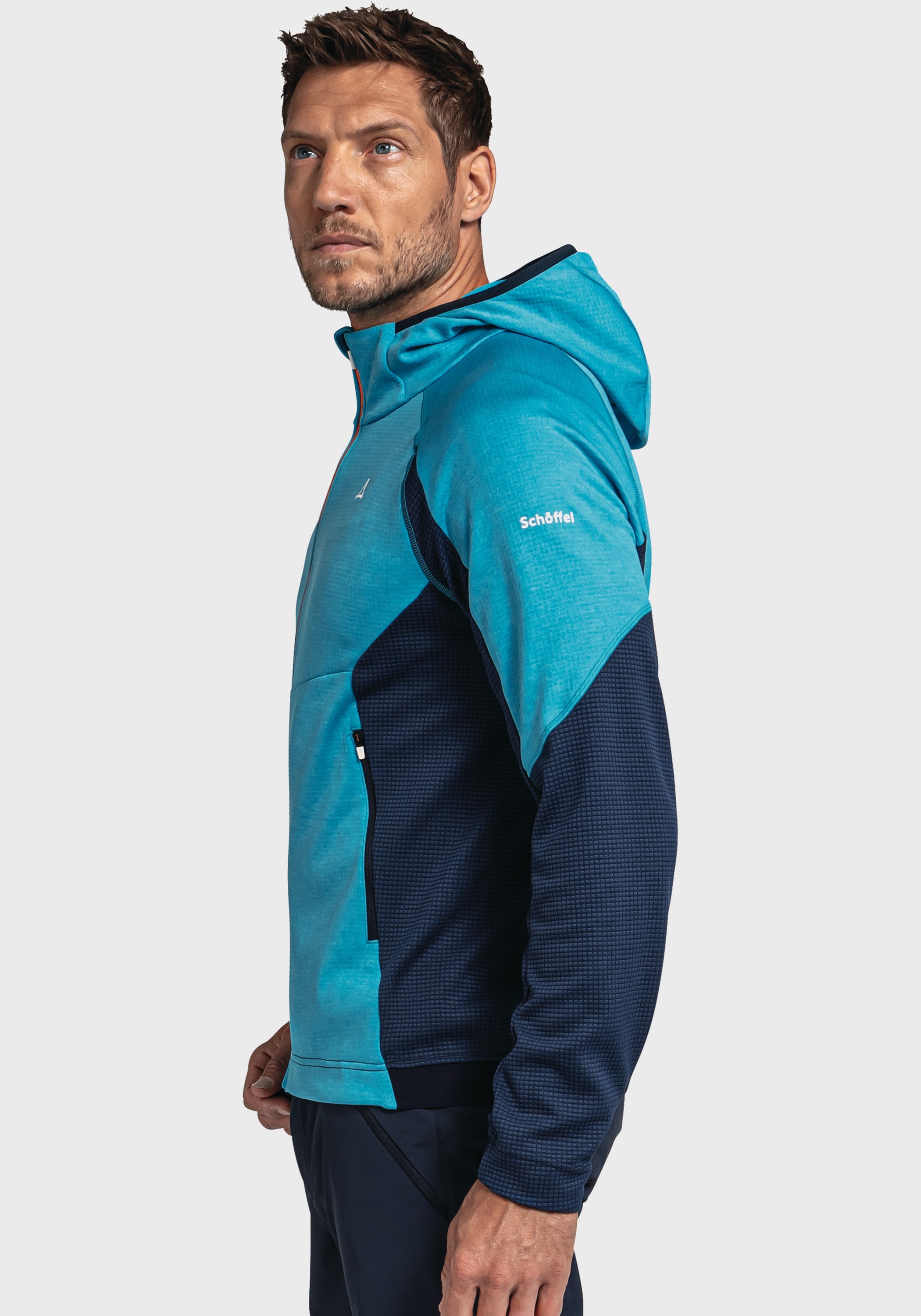 Schöffel Fleecejacke »Fleece Hoody Forillon M«, mit Kapuze