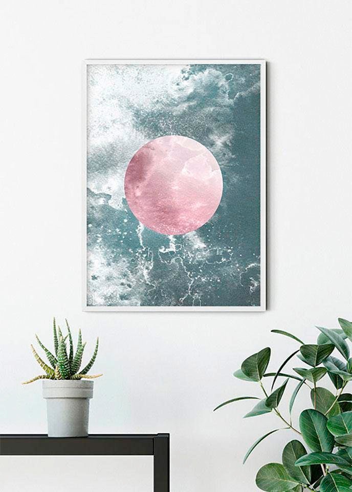 Komar Bild »Solum Aqua«, Abstrakt, (1 St.), Wandbild zur Dekoration - ohne Rahmen