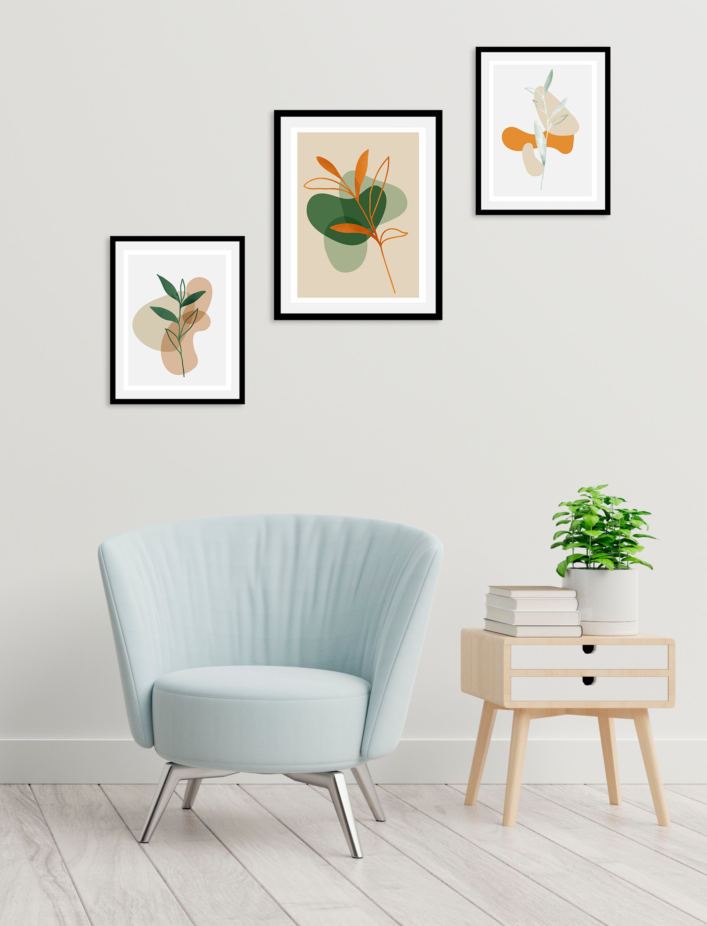 queence Bild "Set Haline", (1 St.), gerahmt günstig online kaufen