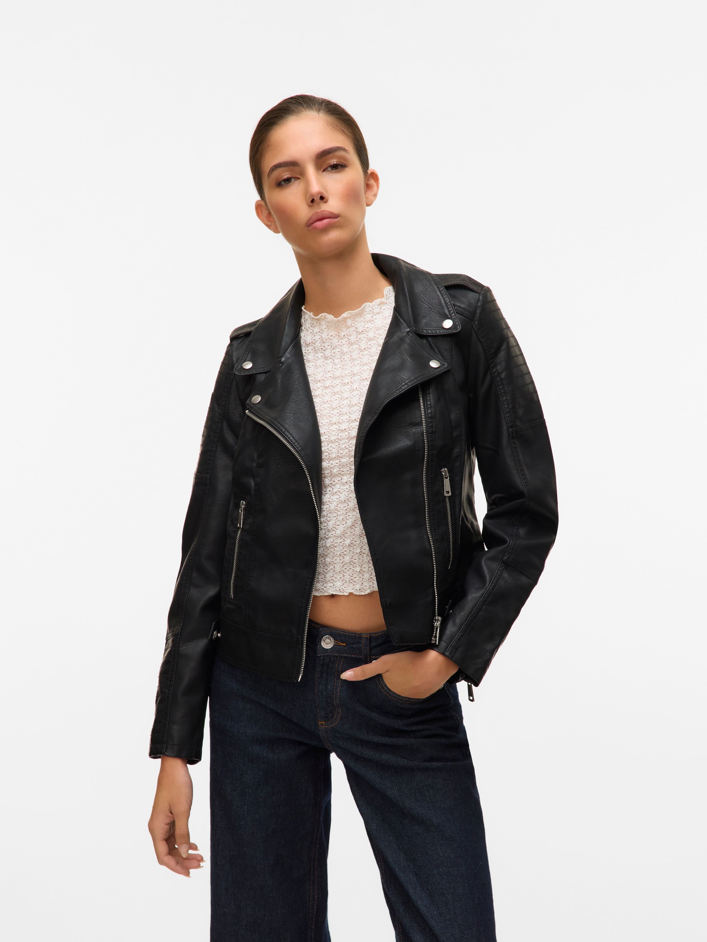 Vero Moda Lederimitatjacke »VMKERRI ULTRA«