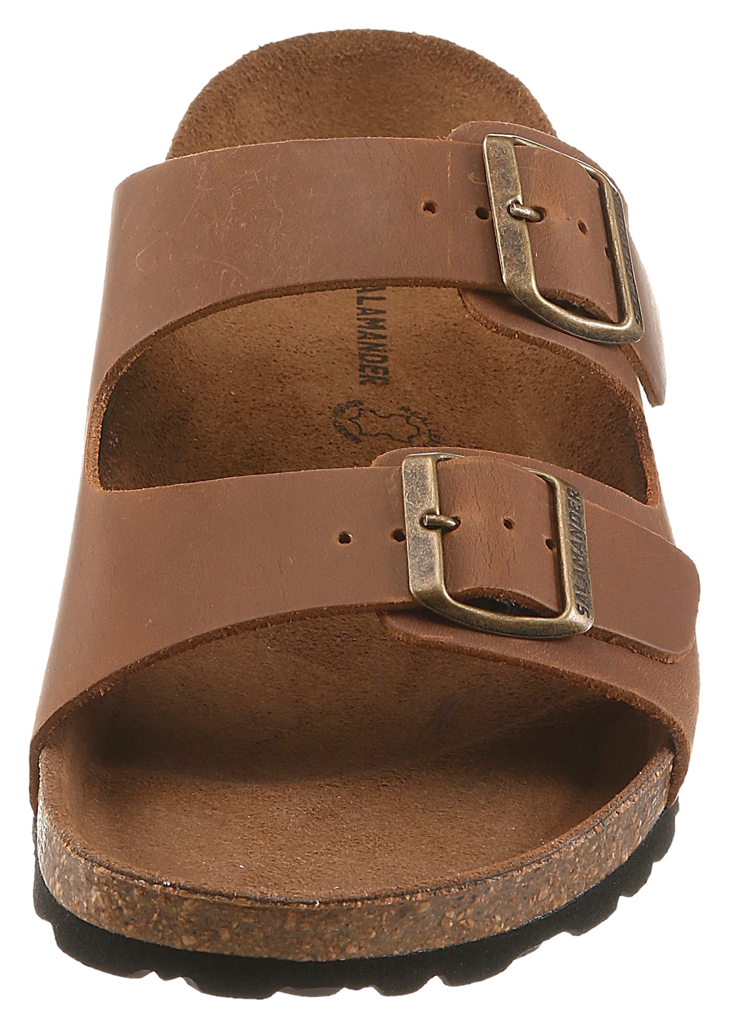 Salamander Pantolette  Sommerschuh, Hausschuh mit Schnallenverschlüsse und Fußbett