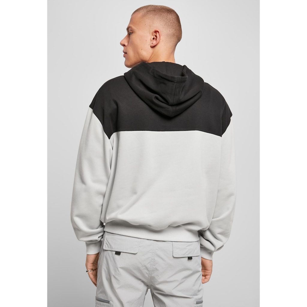 URBAN CLASSICS Sweatshirt »Urban Classics Herren Upper Block Hoody«, (1 tlg.)