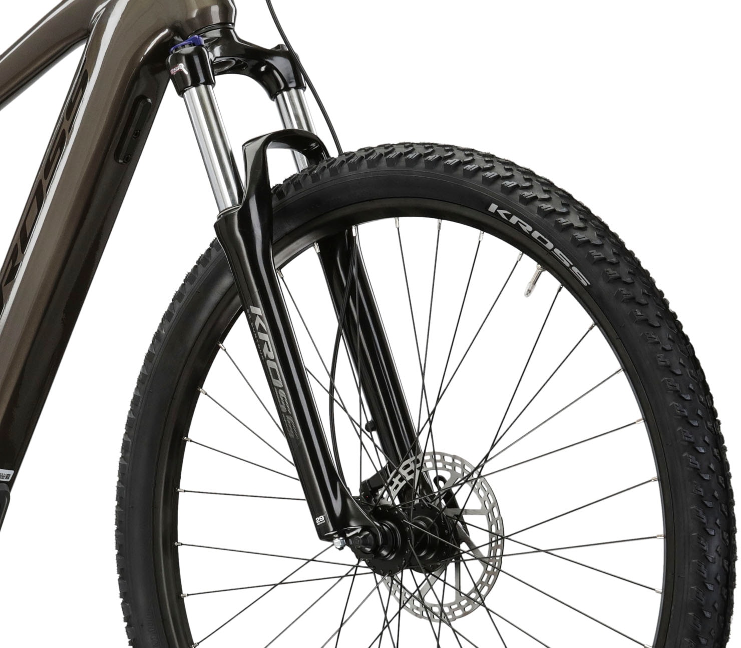 Kross E-Bike »KROSS E-MTB Hexagon Boost 2.0 29" braun«, 8 Gang, microSHIFT, ACOLYTE M5180M, Heckmotor 250 W
