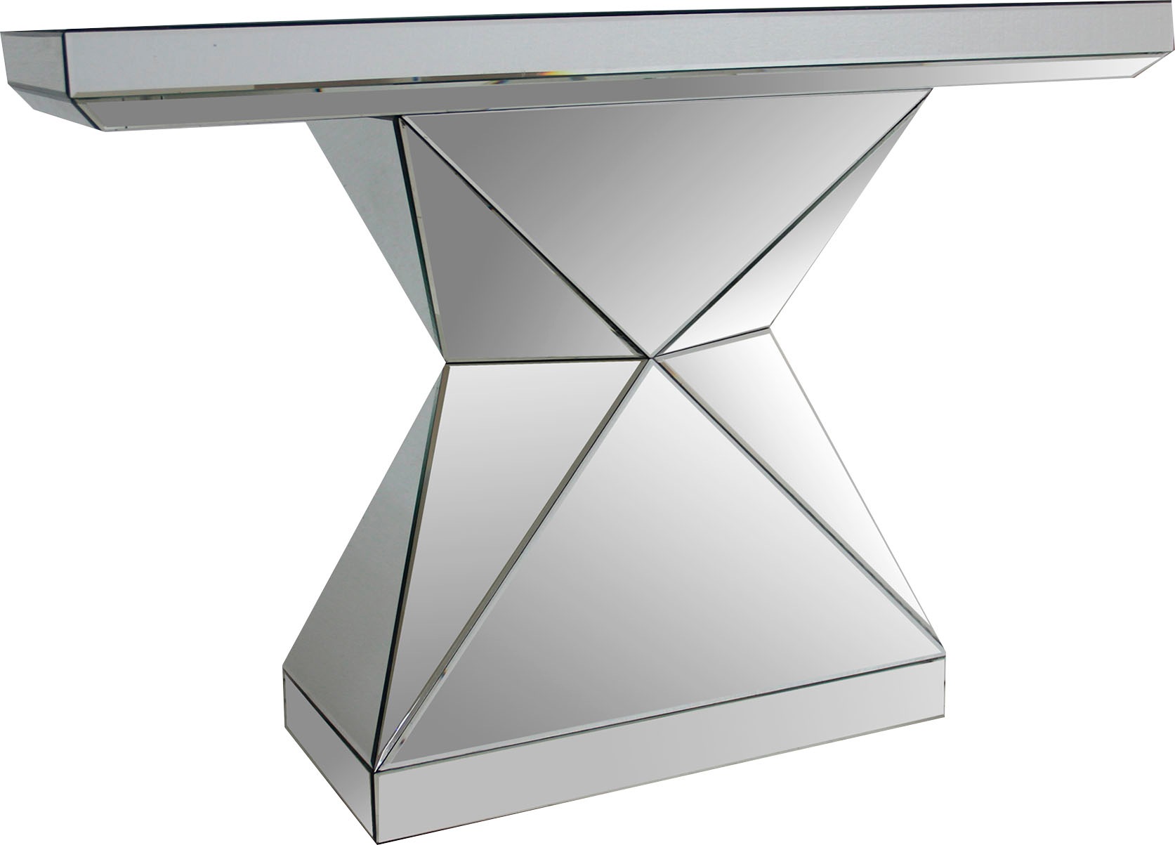 SalesFever Konsolentisch "Designer Konsole" verspiegelt, in edler Form und günstig online kaufen