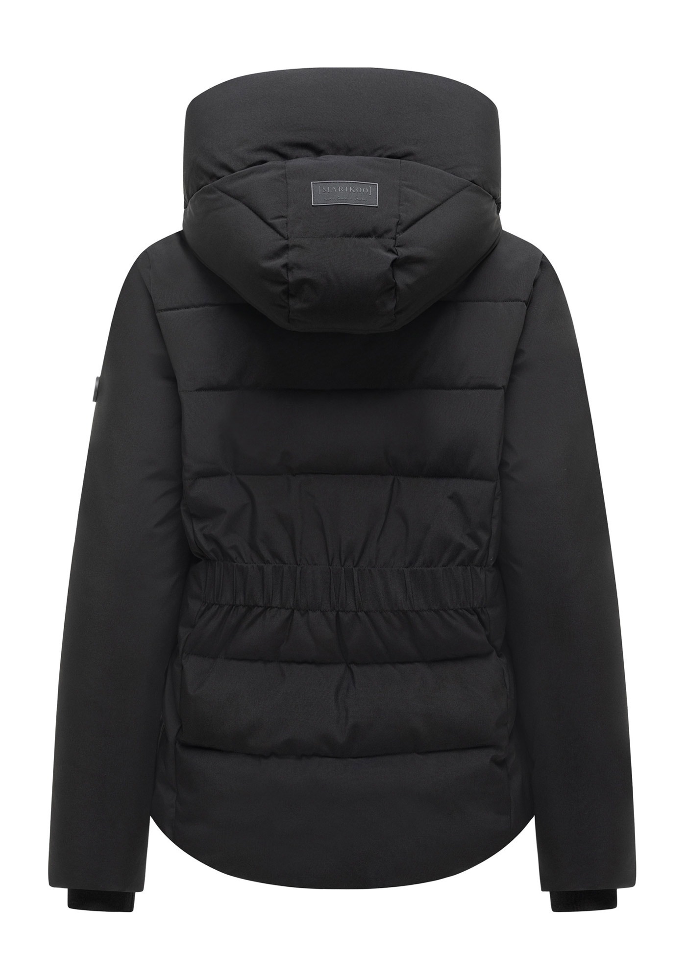 Marikoo Winterjacke »Akiliaa« mit Kapuze Warme Winterjacke mit Kapuze und taillierter Passform