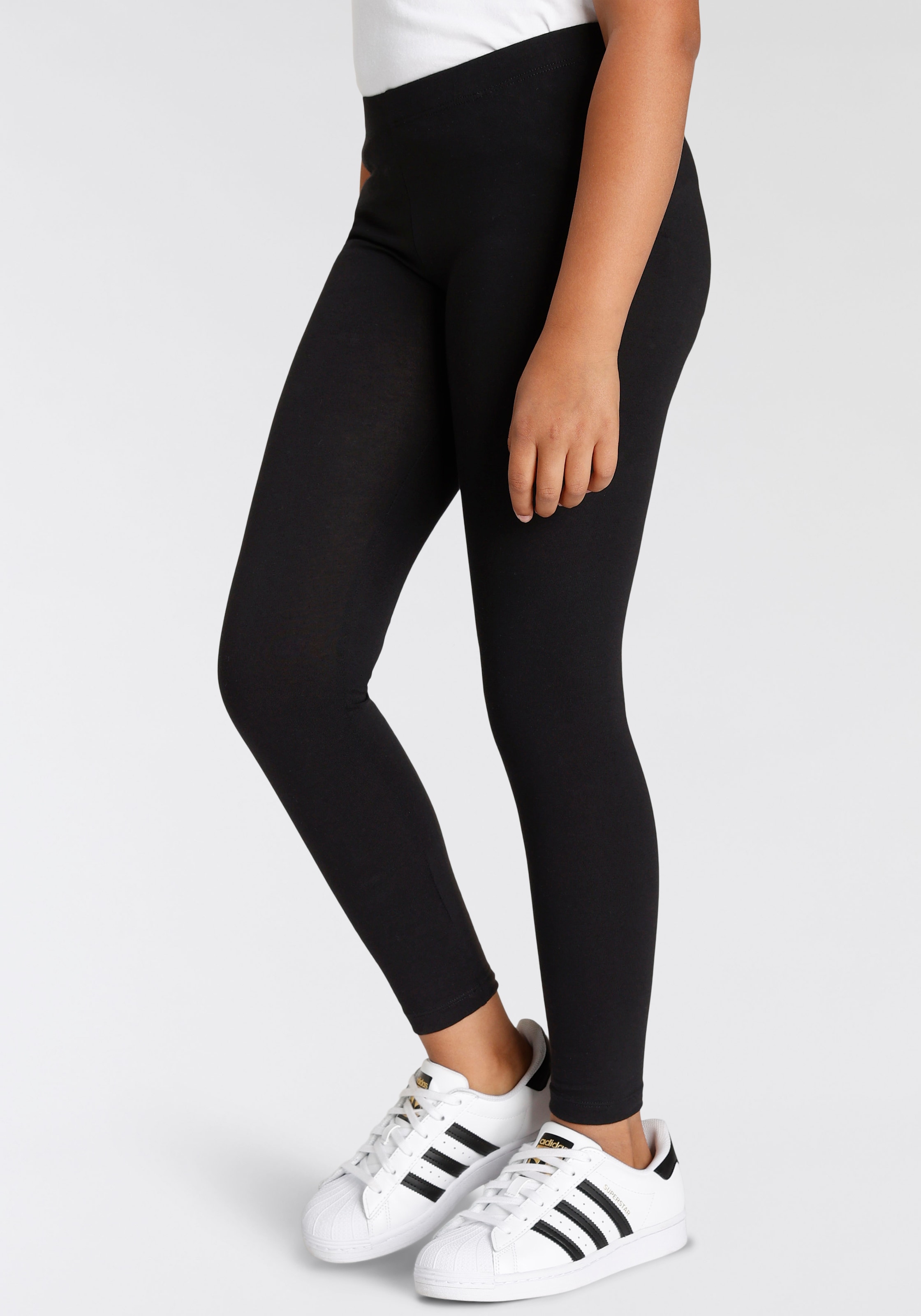 Leggings, aus Baumwollstretch