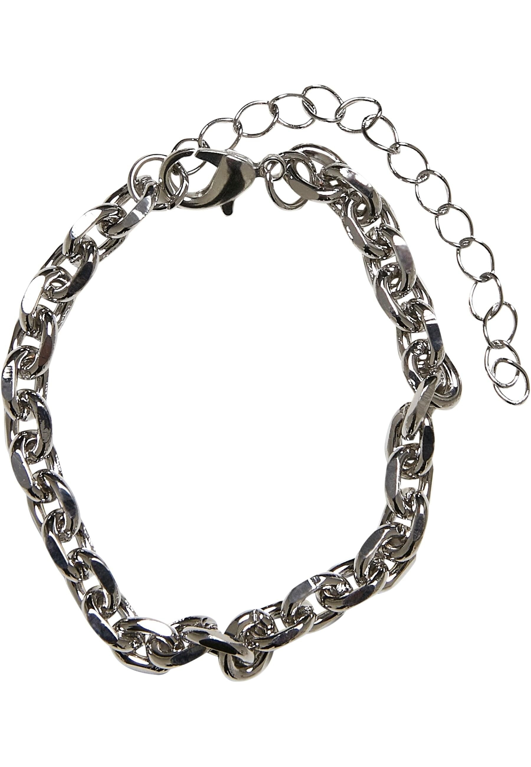 URBAN CLASSICS Schmuckset "Urban Classics Unisex Sideris Chain Bracelet", (1 tlg.)