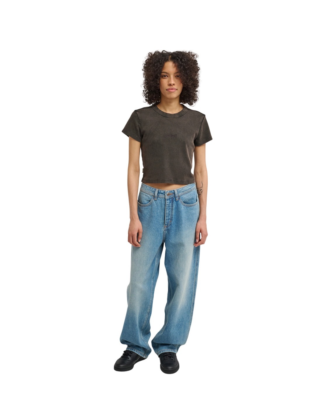 Element Yarnhill Women's T-Shirt Off Black Size S 2
