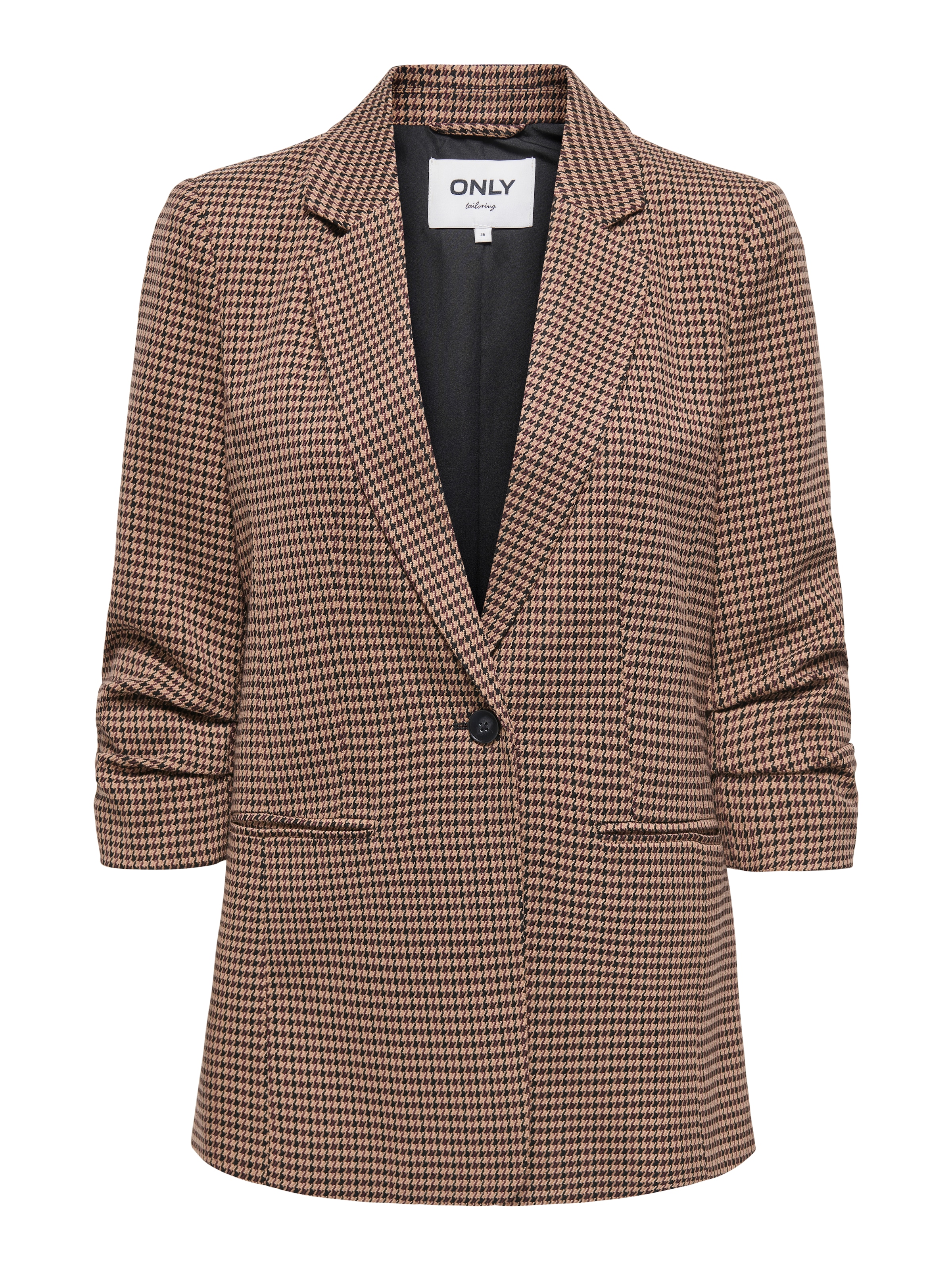 ONLY Kurzblazer »ONLLETTIE LIFE 3/4 CHECK BLAZER TLR«