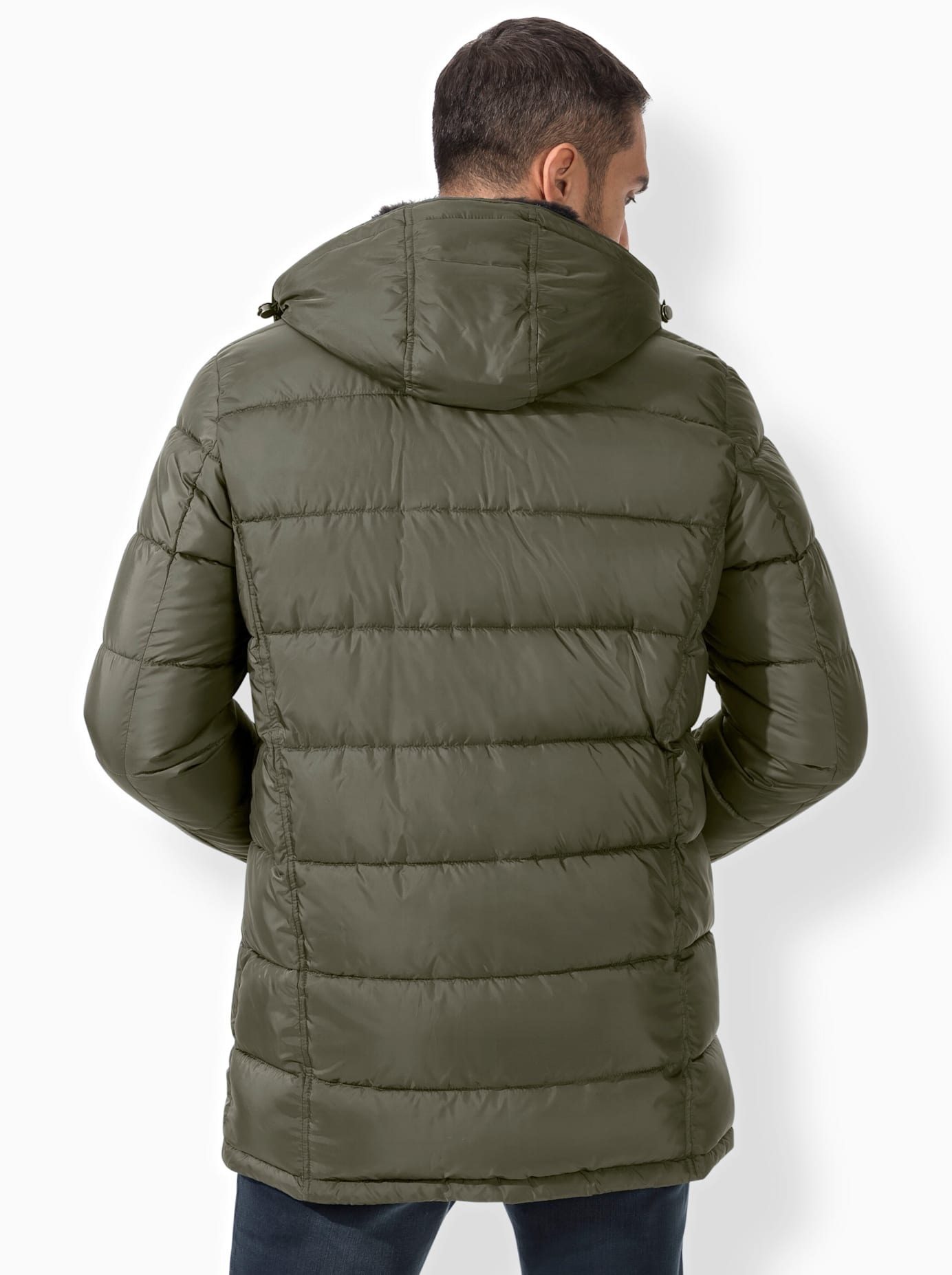New Canadian Langjacke mit Kapuze günstig online kaufen