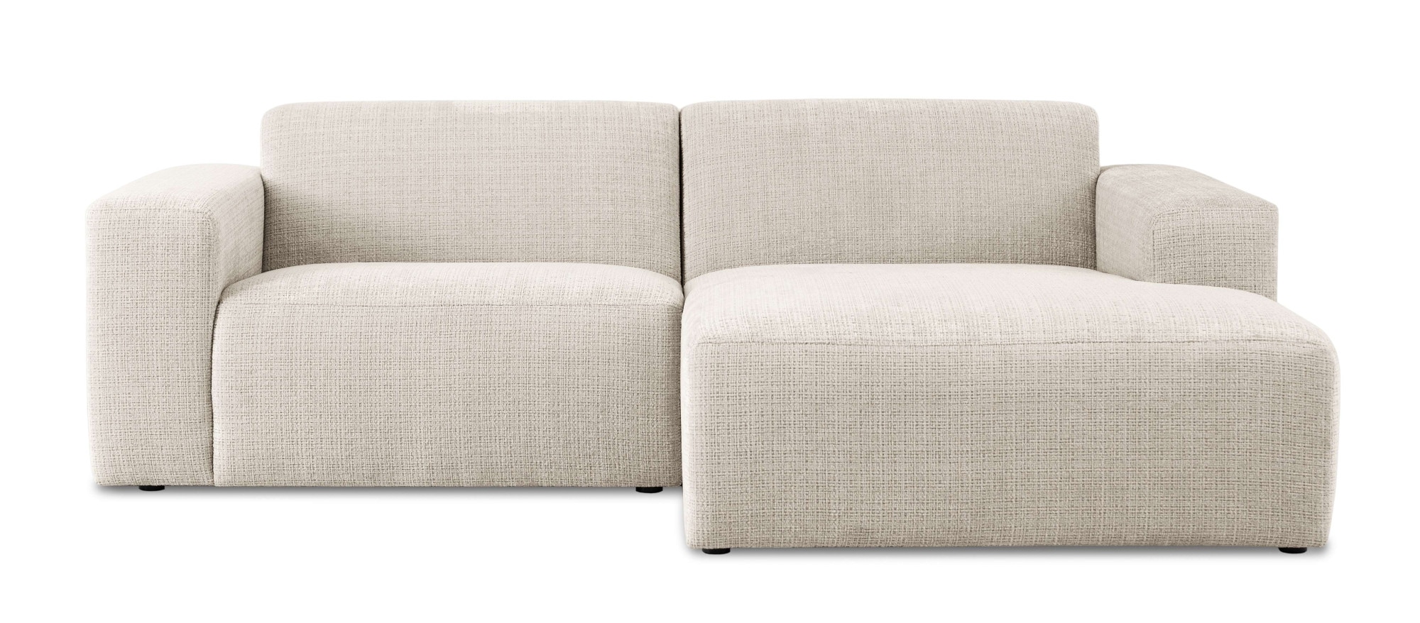 OTTO home Ecksofa "Koa, 228 cm, L-Form, Modulsofa in Cord, Chenille, Strukt günstig online kaufen