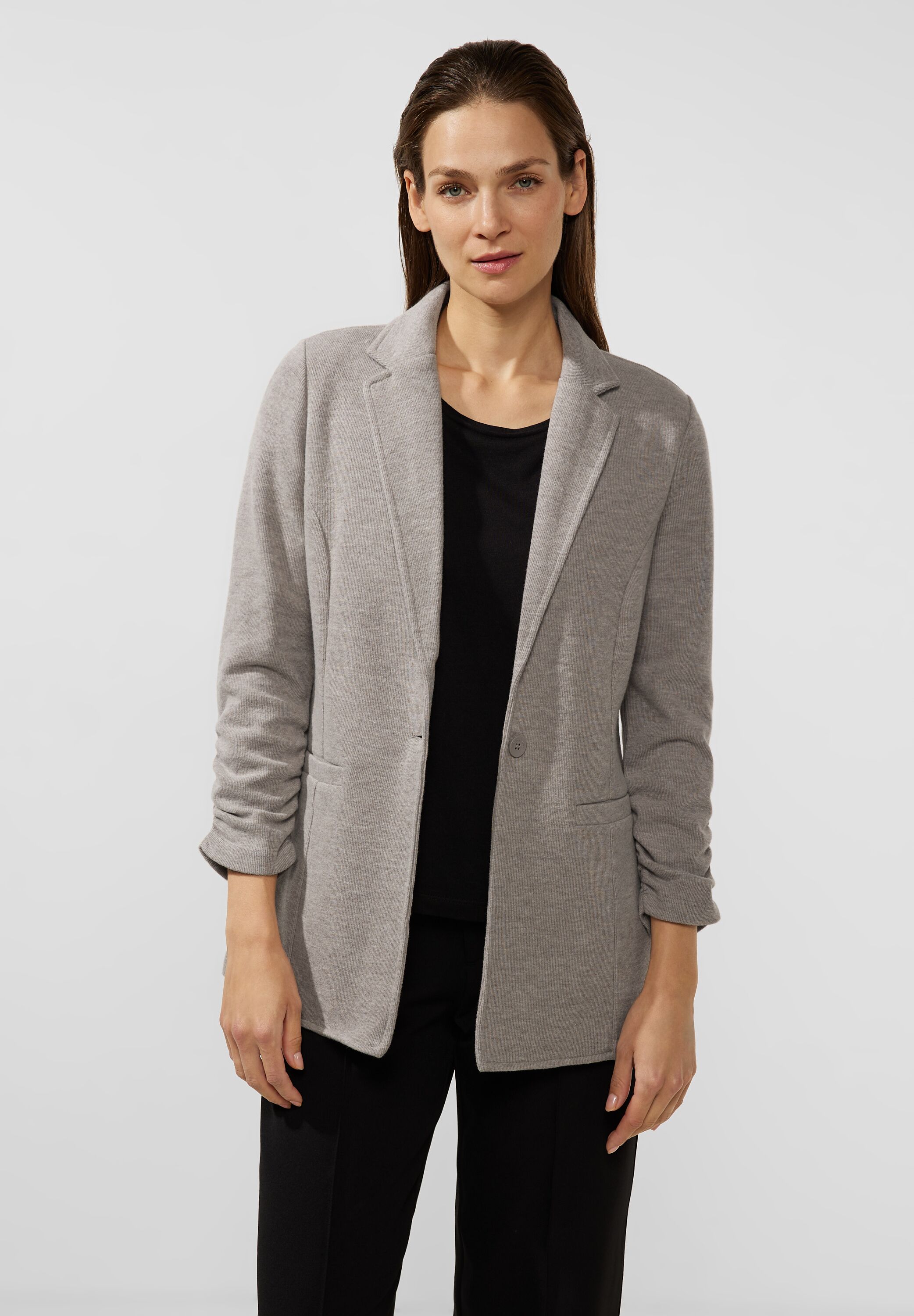 Longblazer, in Unifarbe
