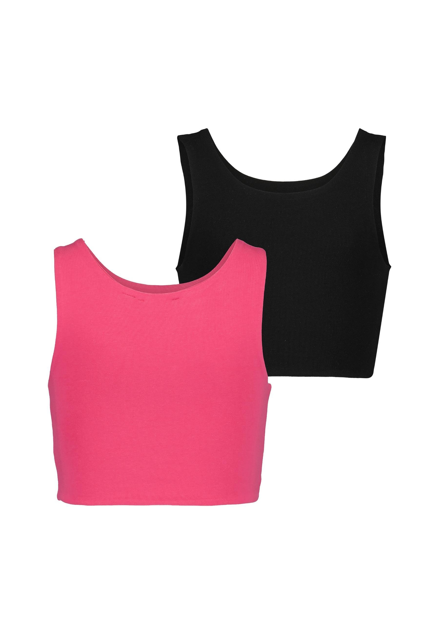 Blue Seven Muskelshirt »Blue Seven Teenager Mädchen Crop Tops«, (2 tlg.)