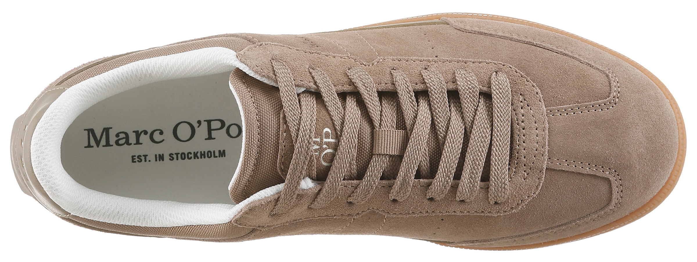 Marc O'Polo Sneaker »Charlie«  Halbschuh, Freizeitschuh, Schnürschuh mit Memory Foam-Ausstattung