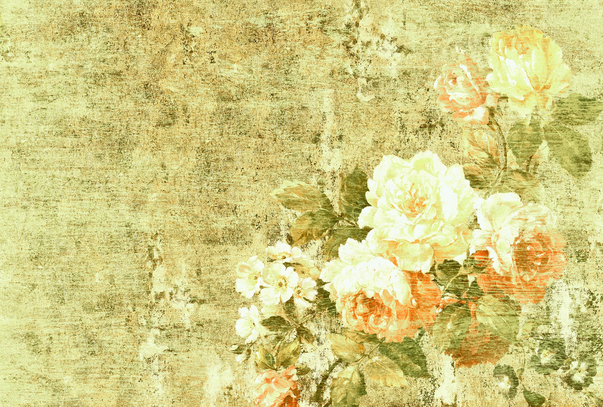 Architects Paper Fototapete "Atelier 47 Bouquet 3" floral glatt Vlies, Wand, Schräge, Decke