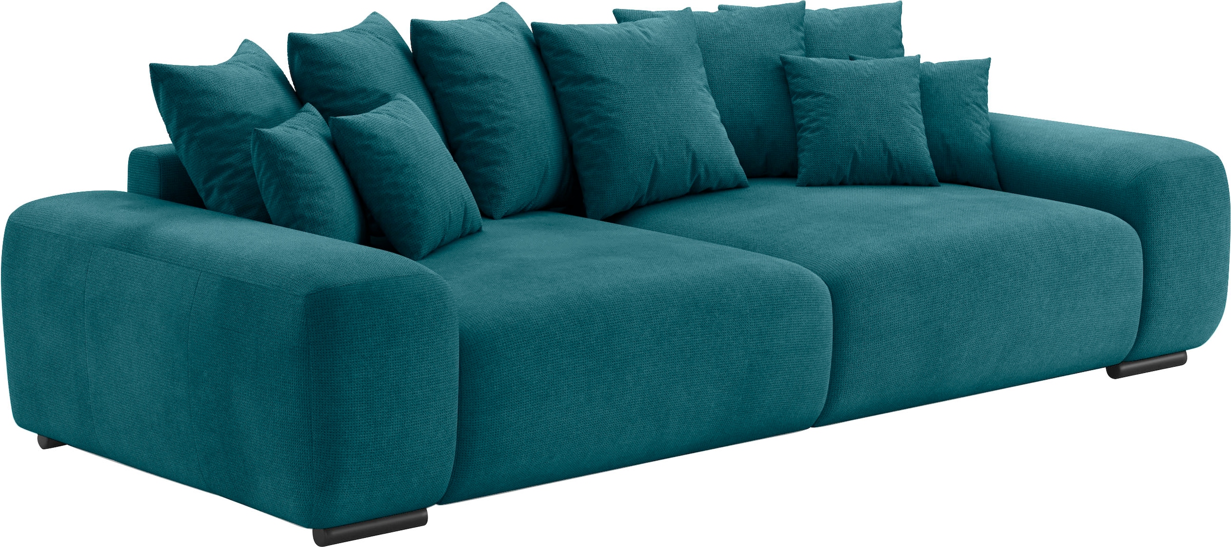 Home affaire Big-Sofa "Sundance, B/T 302/137 cm", Dauerschläfer mit Hygiene-Topper und Transporttasche