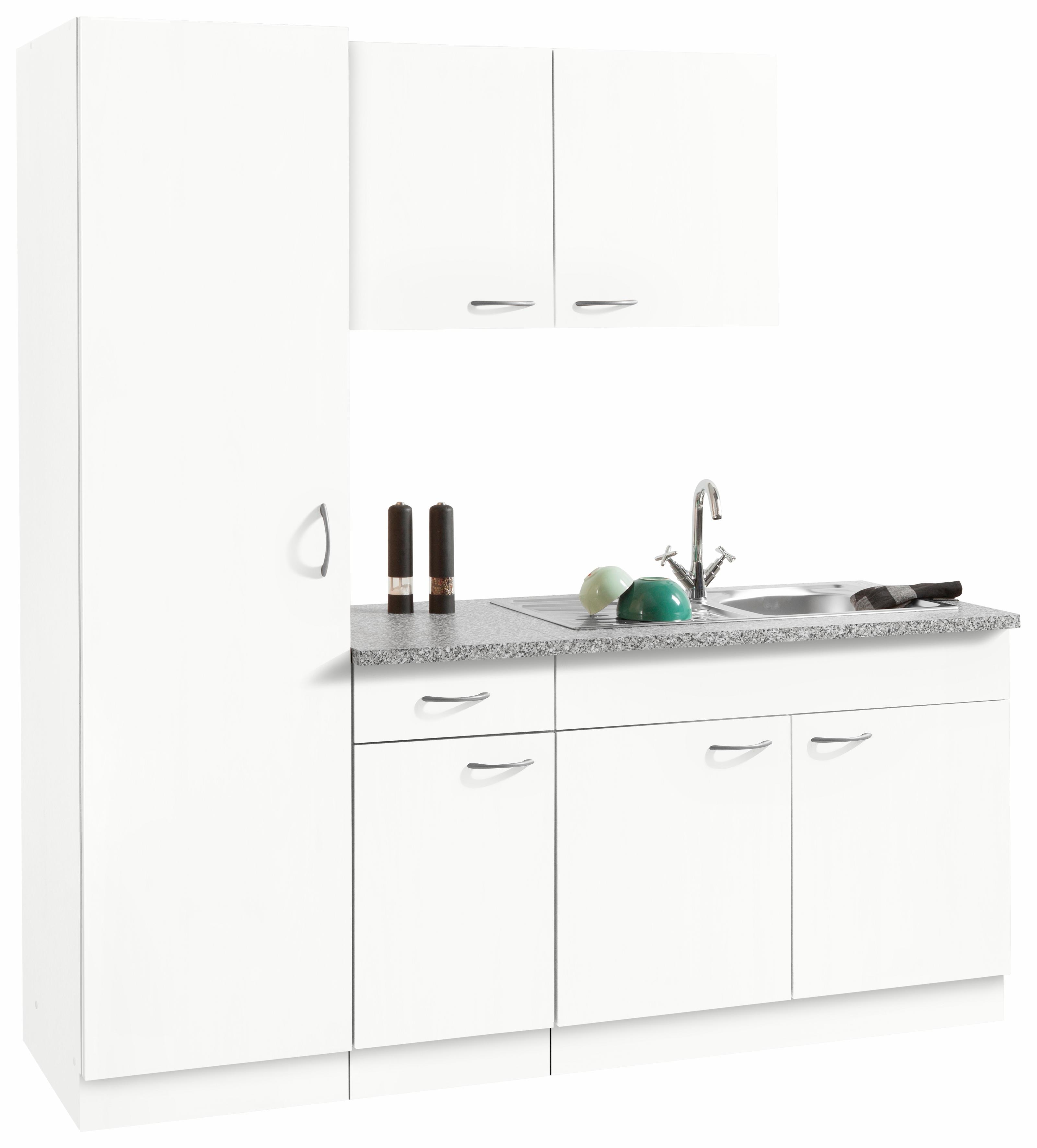 wiho Küchen Küchenblock Kiel, ohne E-Geräte, Breite 190 cm, Tiefe 60 cm
