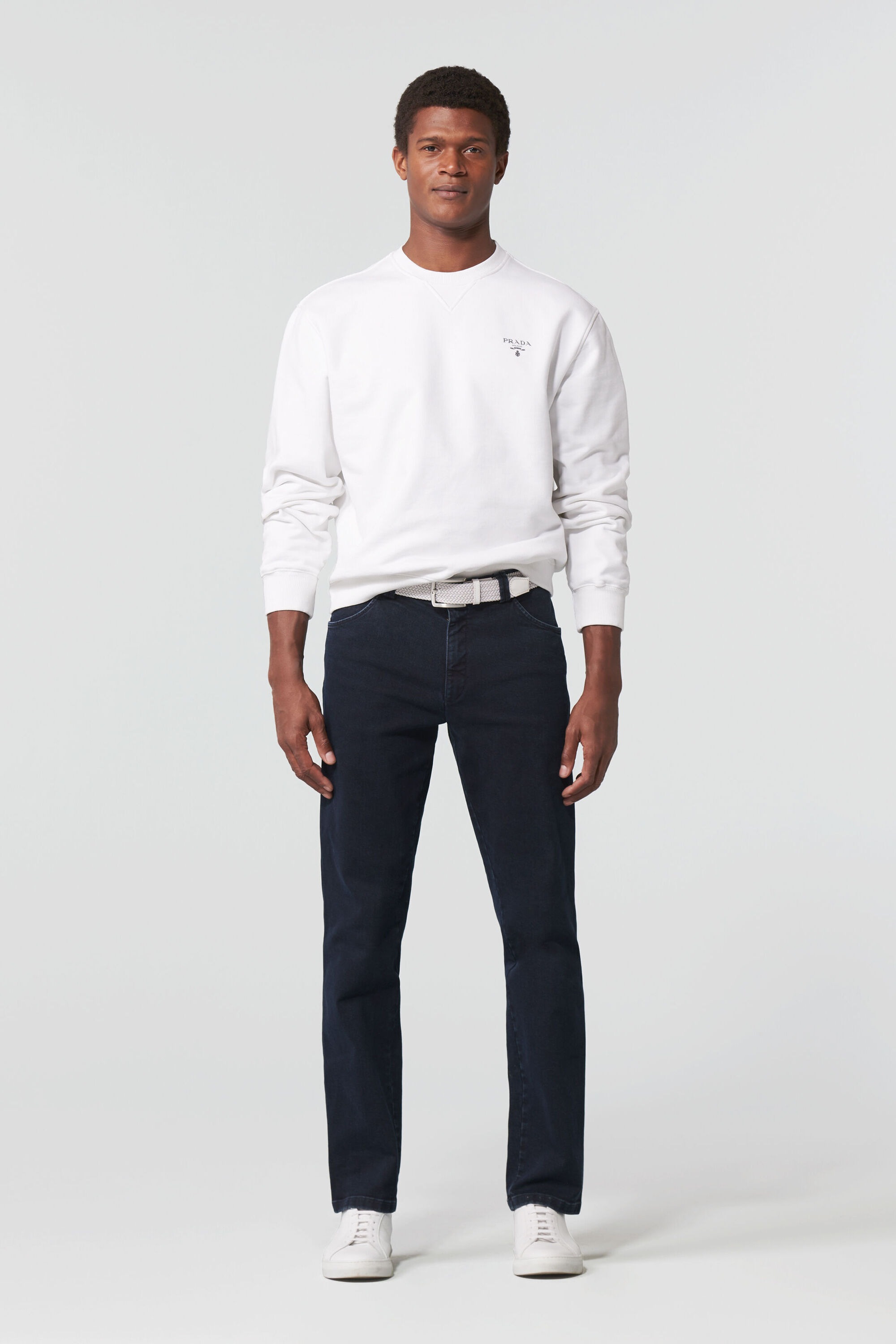 MEYER Dublin Men's Chinos Blue/Black 98 3
