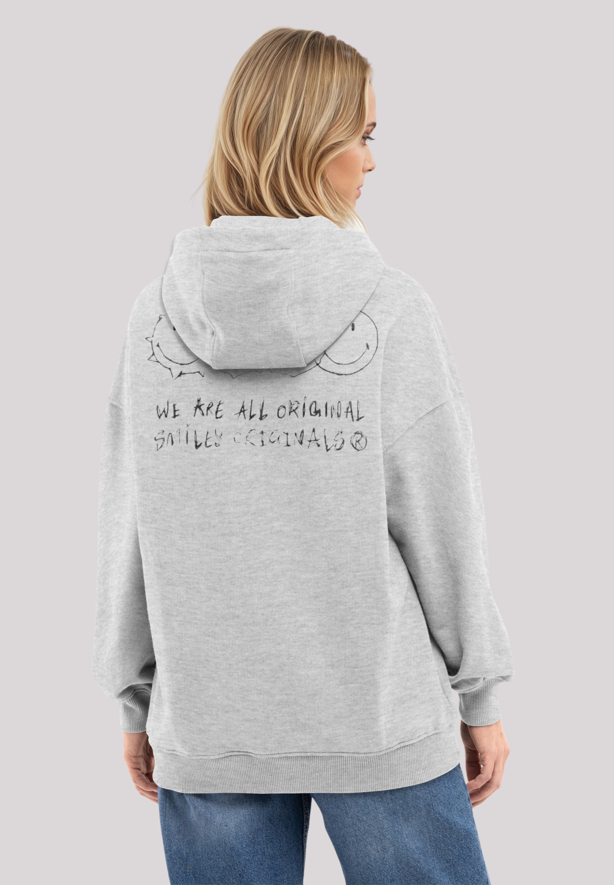 F4NT4STIC Kapuzenpullover »Smiley Originals We Are All Original Unique«, Premium Qualität