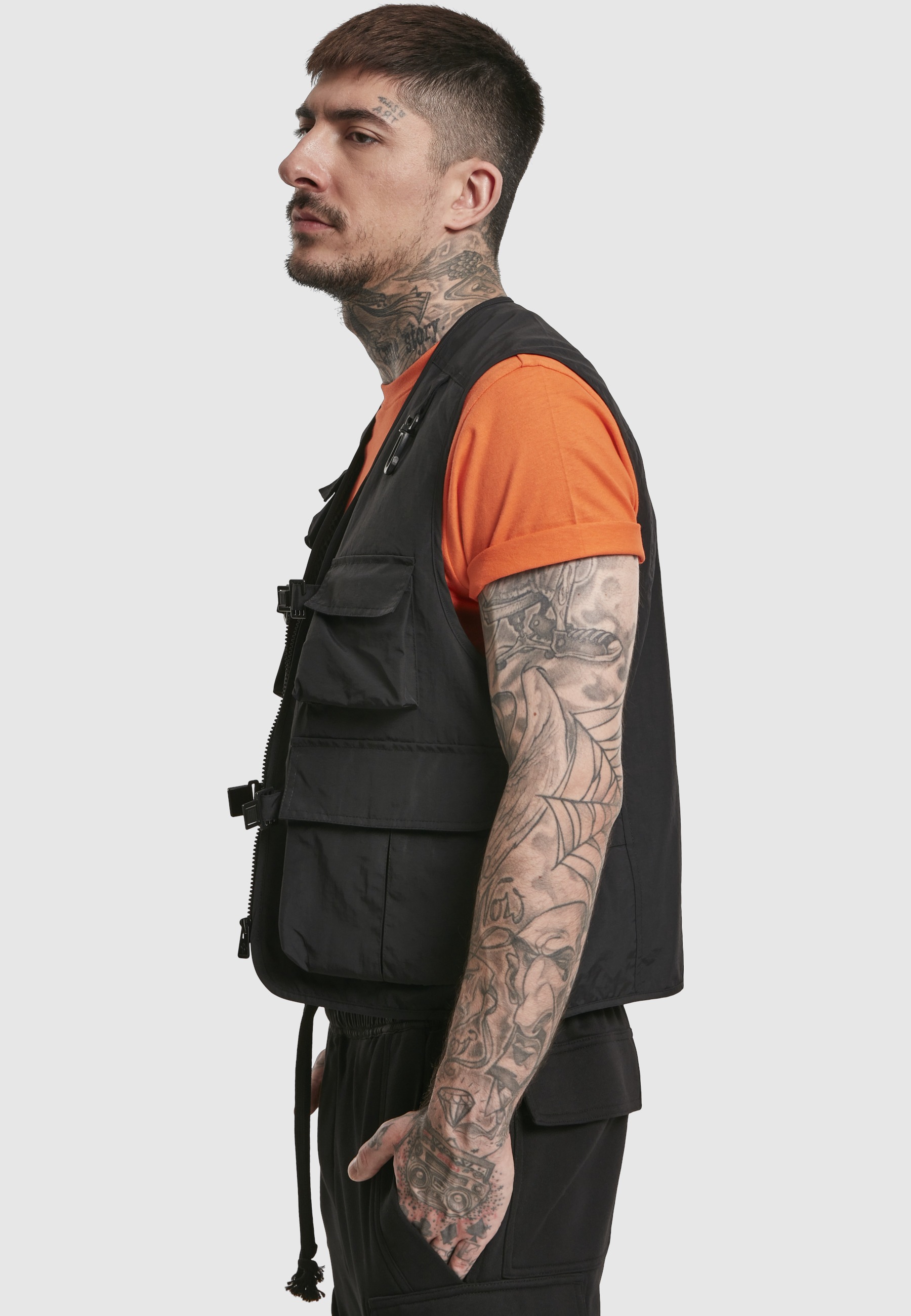URBAN CLASSICS Jerseyweste »Urban Classics Herren Tactical Vest« 1