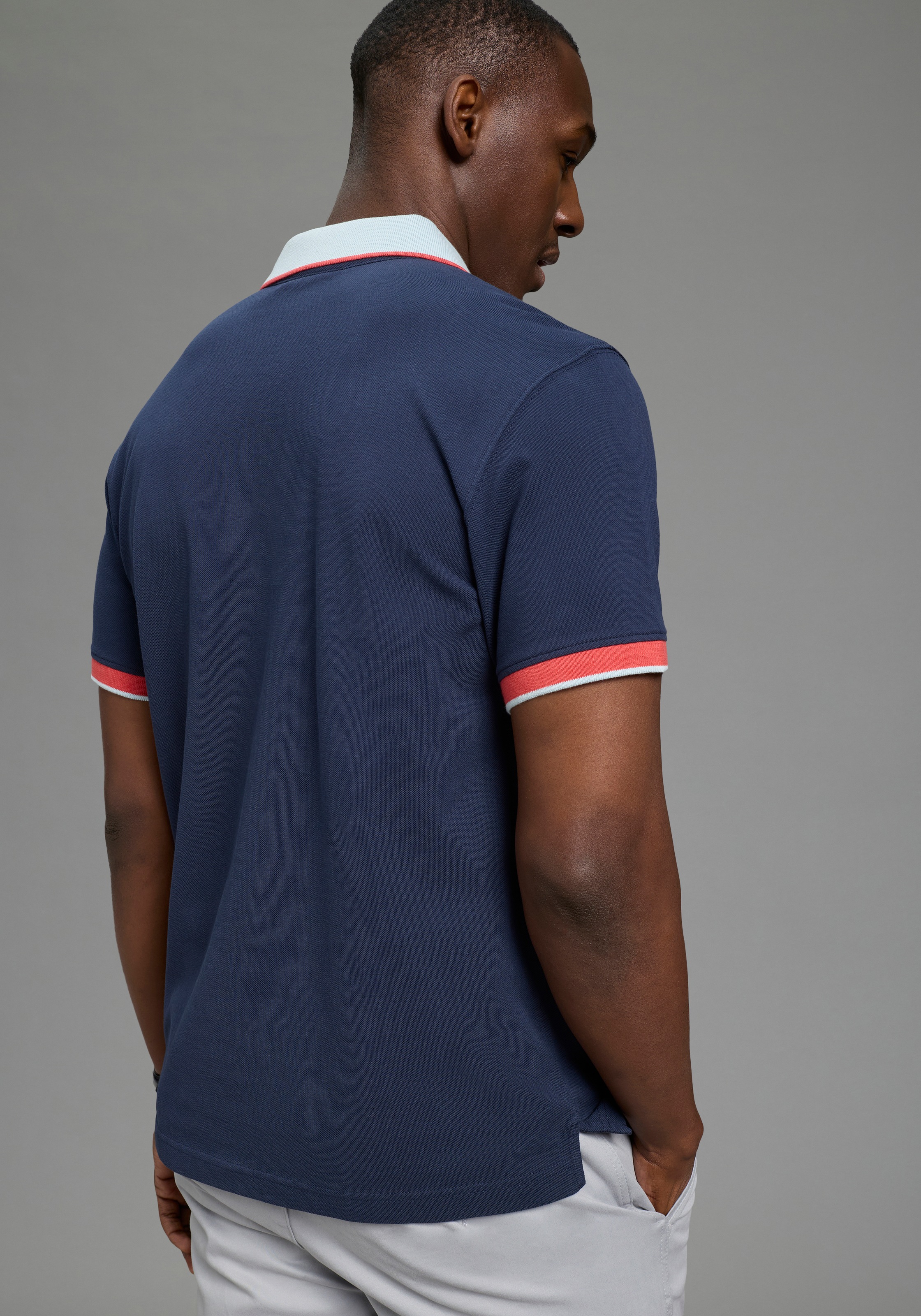 DELMAO Poloshirt "Neue Kollektion" klassischer Polokragen, Kurzarm, normale günstig online kaufen