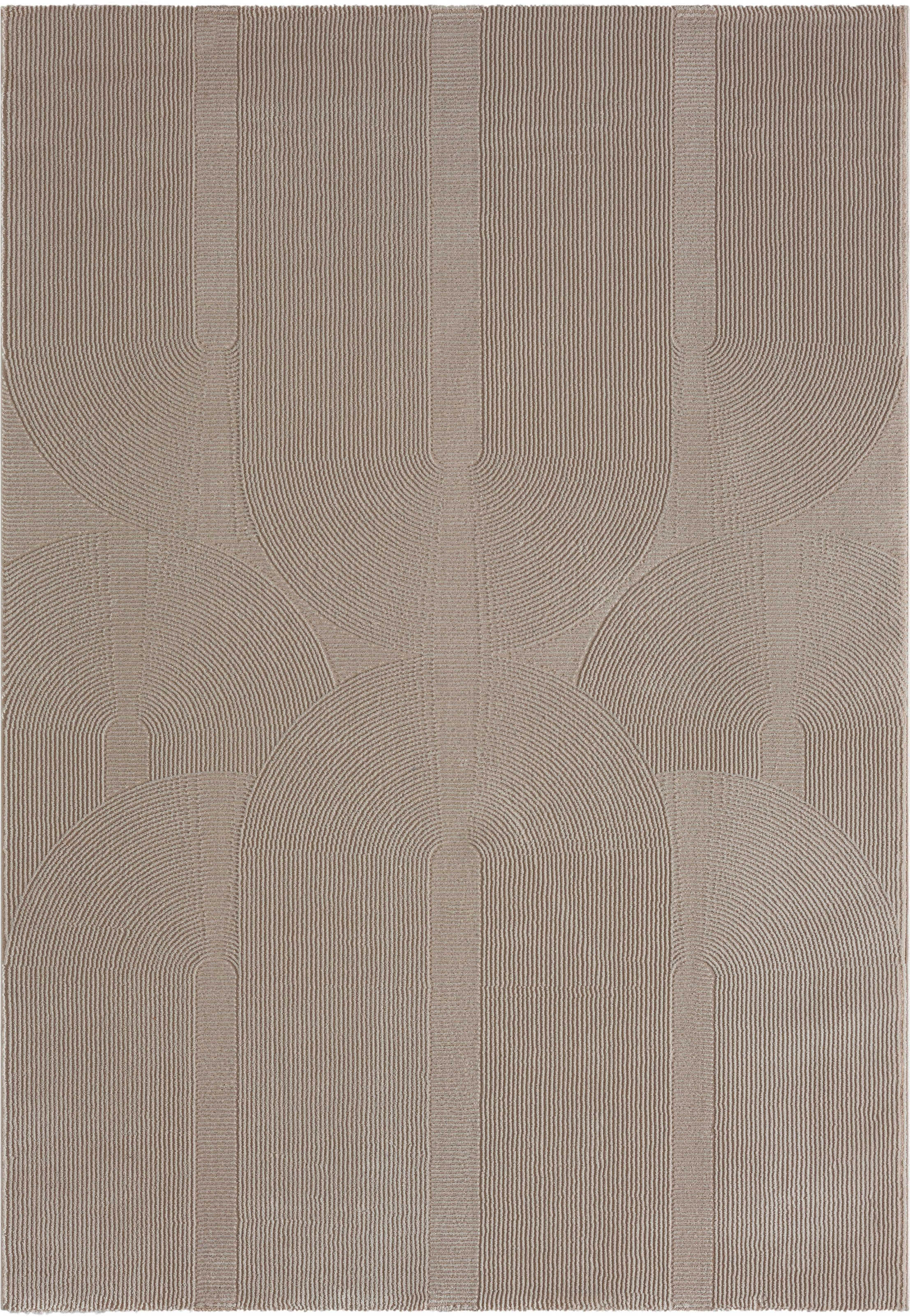 Tief »Sign BAUR kaufen Polyester, rechteckig, Teppich Struktur, 1904«, Geometrisch, 100% recyceltem Wohnzimmer merinos | Hoch