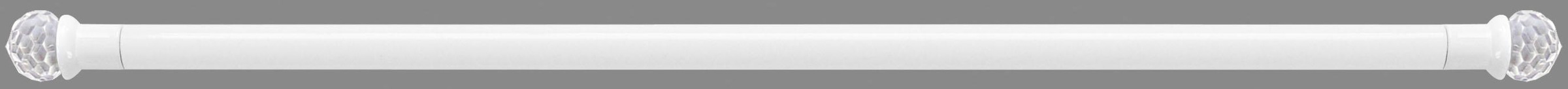 Good Life Vitragenstange "Crystal" Ø 10 mm 1 läufig-läufig ausziehbar günstig online kaufen