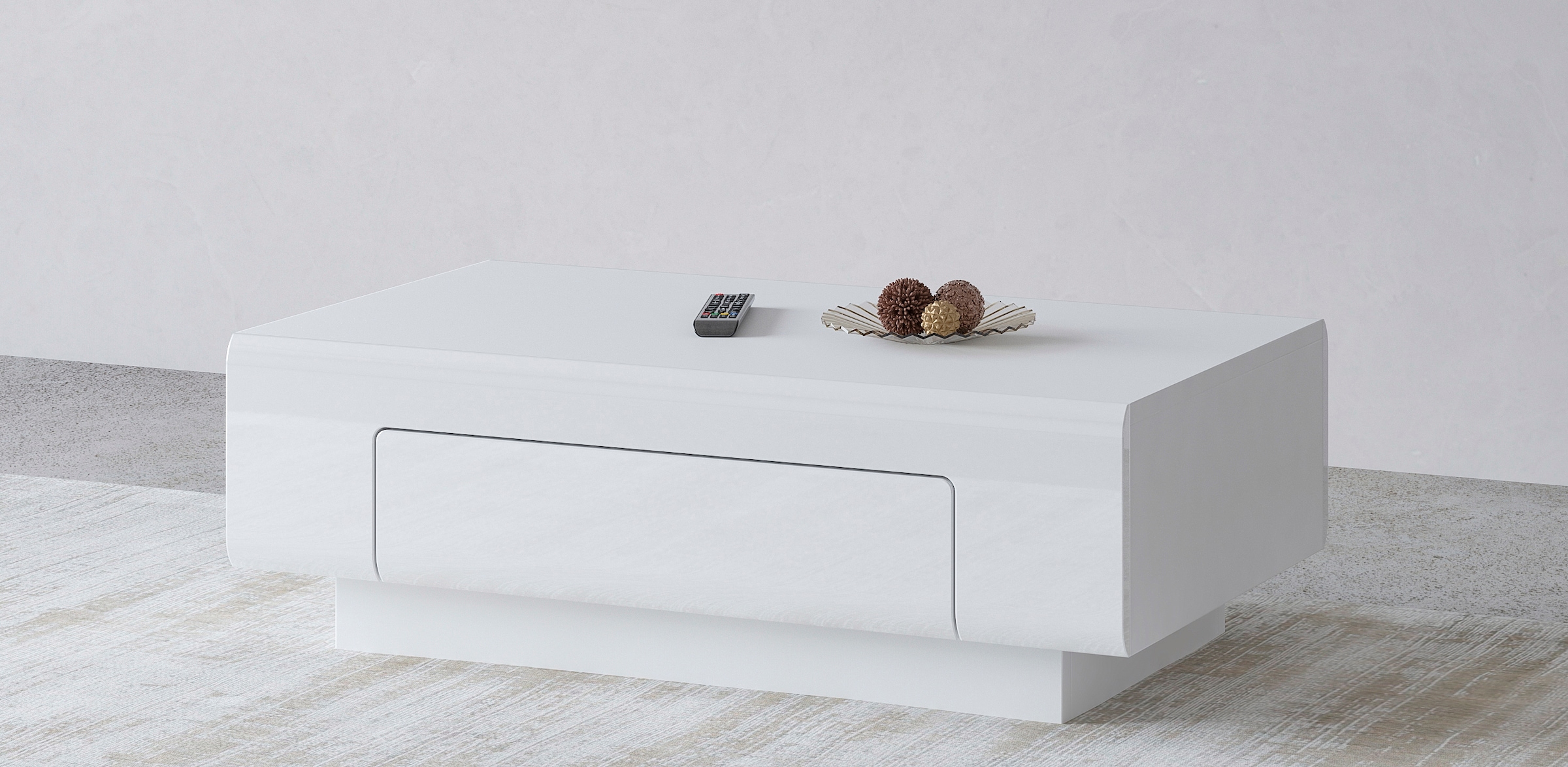 OTTO home Couchtisch "Toledo,Breite 110cm eleganter Sofatisch mit Hochglanz günstig online kaufen