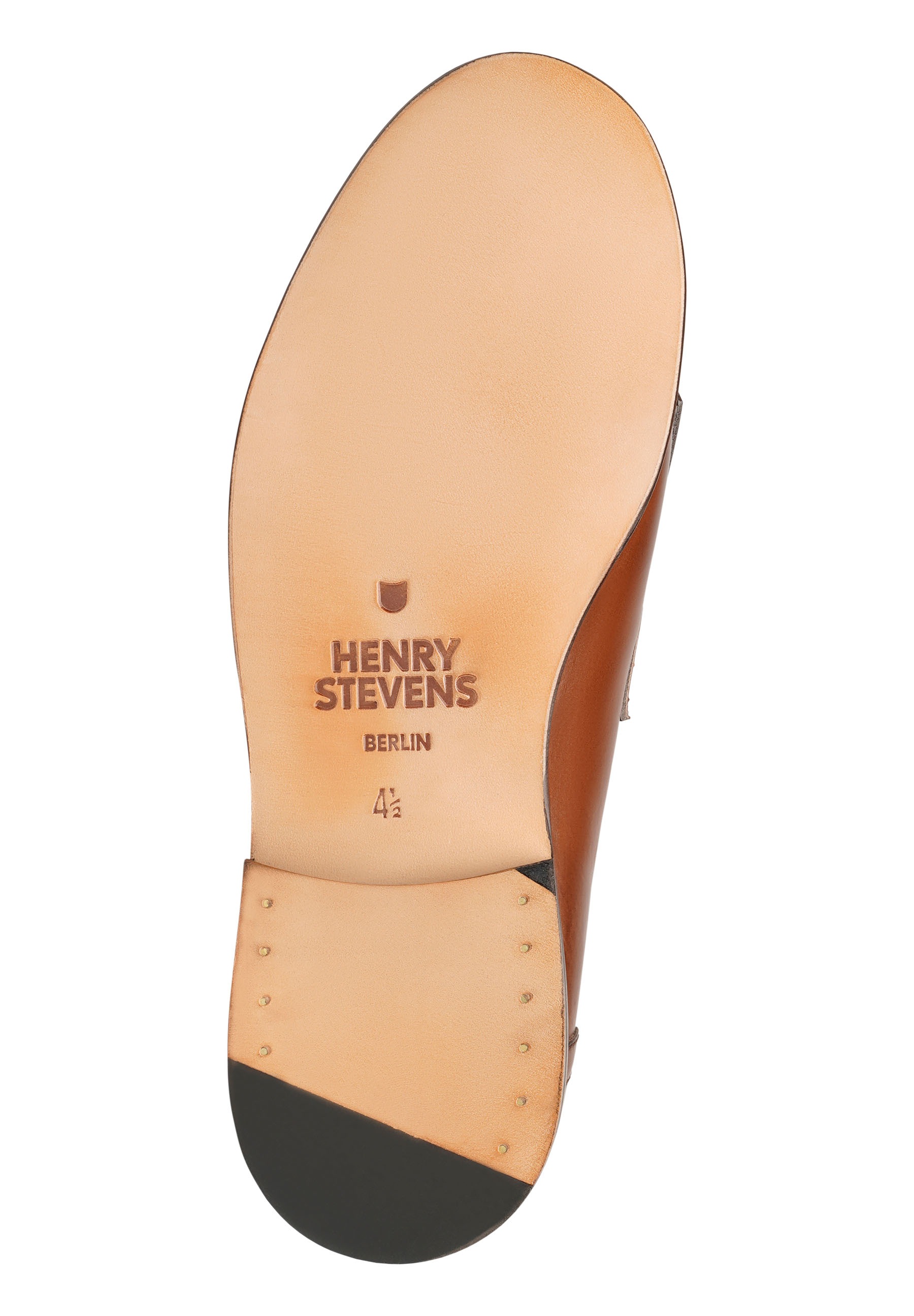 Henry Stevens Loafer »Amelia FL Businessschuh«, Damen Halbschuhe Leder handgefertigt, Lederschuhe
