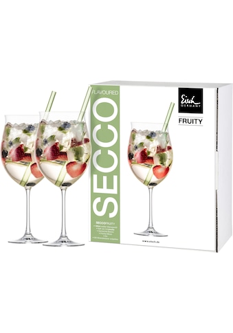 Cocktailglas »SECCO FLAVOURED«, (Set, 2 tlg., 2 Gläser im Geschenkkarton)