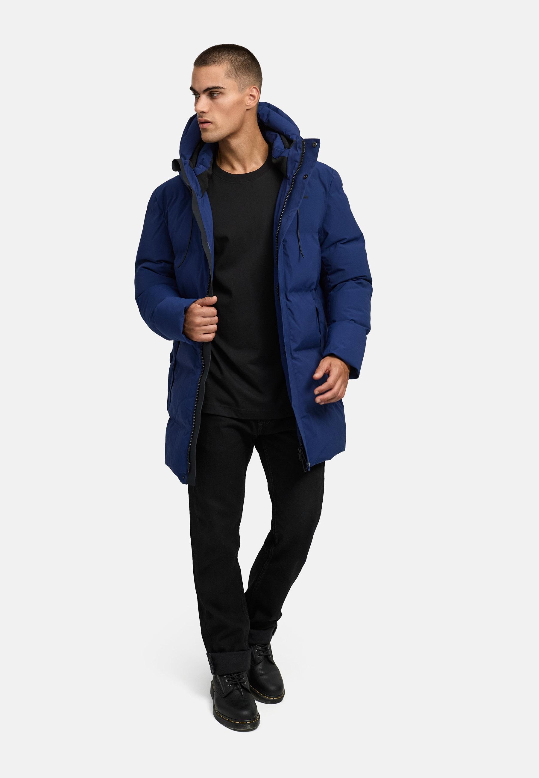 Stone Harbour Kurzmantel »Darianoo XX«, Kurzer Herren Steppmantel mit Kapuze
