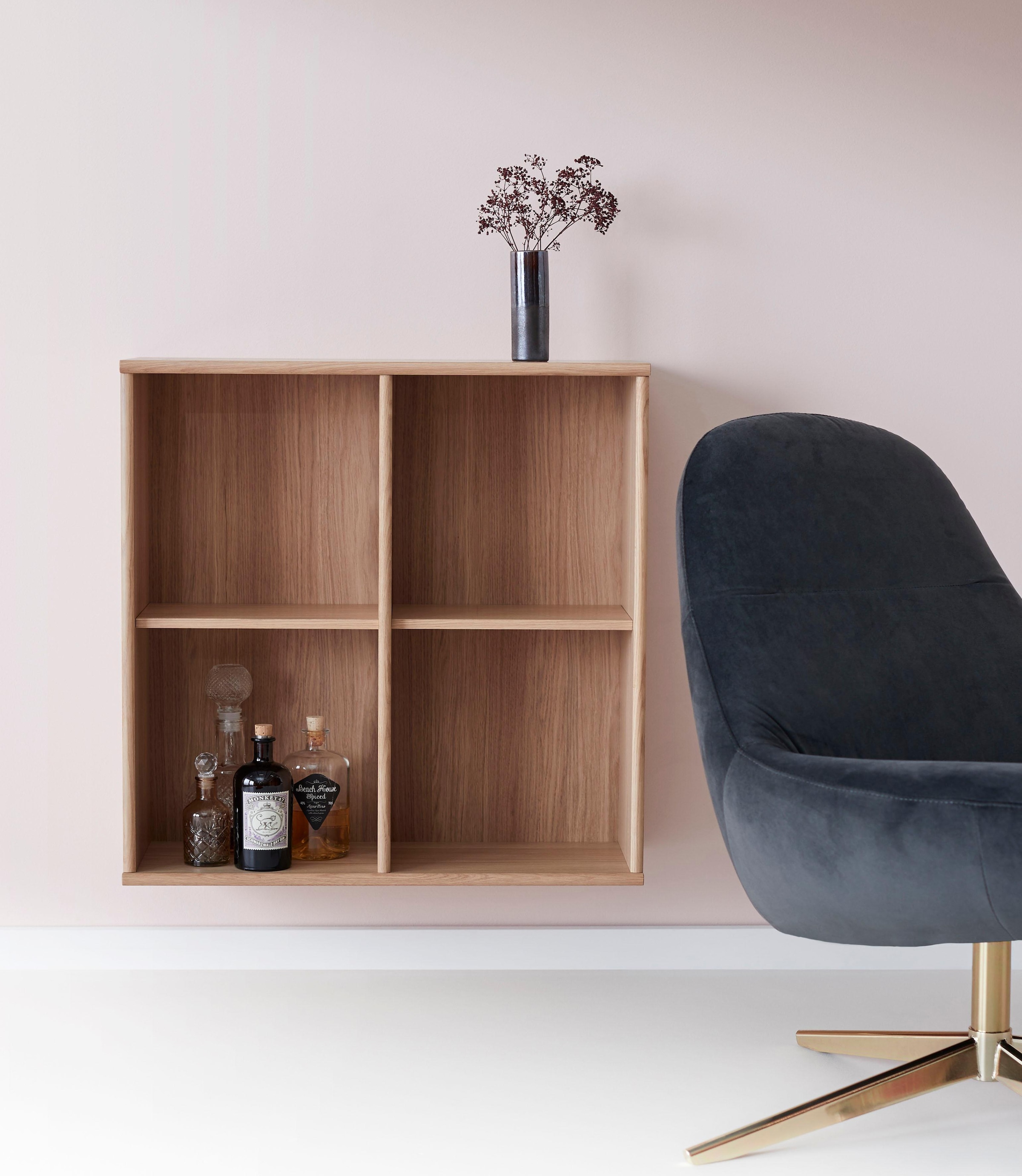 cm, anpassungsbar B:70 Einlegeböden, »Mistral, Hängeregal, Hochwertig | Regal cm, Furniture Verstellbar Designmöbel T:27 Hammel Wandregal«, BAUR