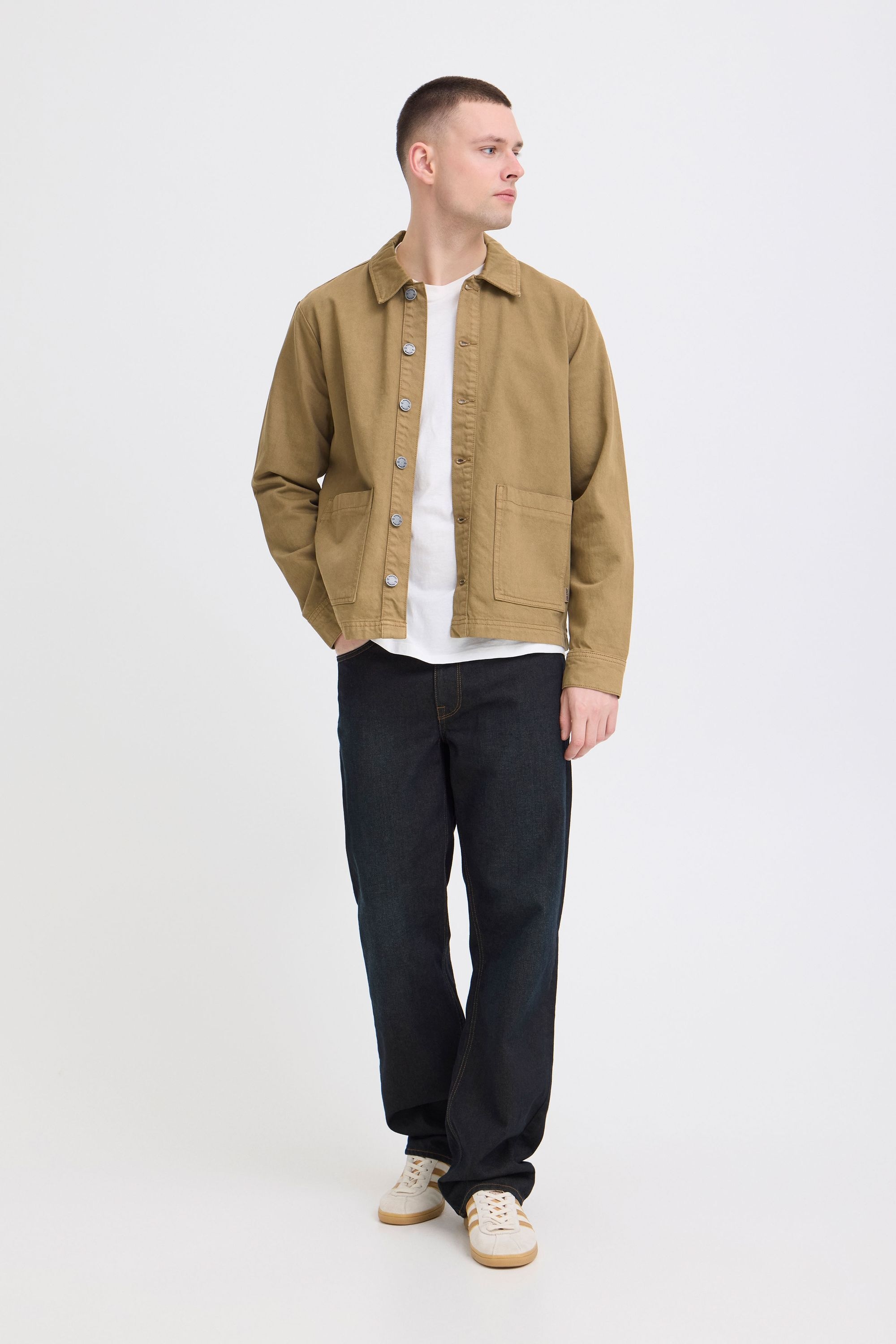 Blend Hemdjacke »BHMosi« ohne Kapuze Modisches Overshirt mit aufgesetzten Taschen