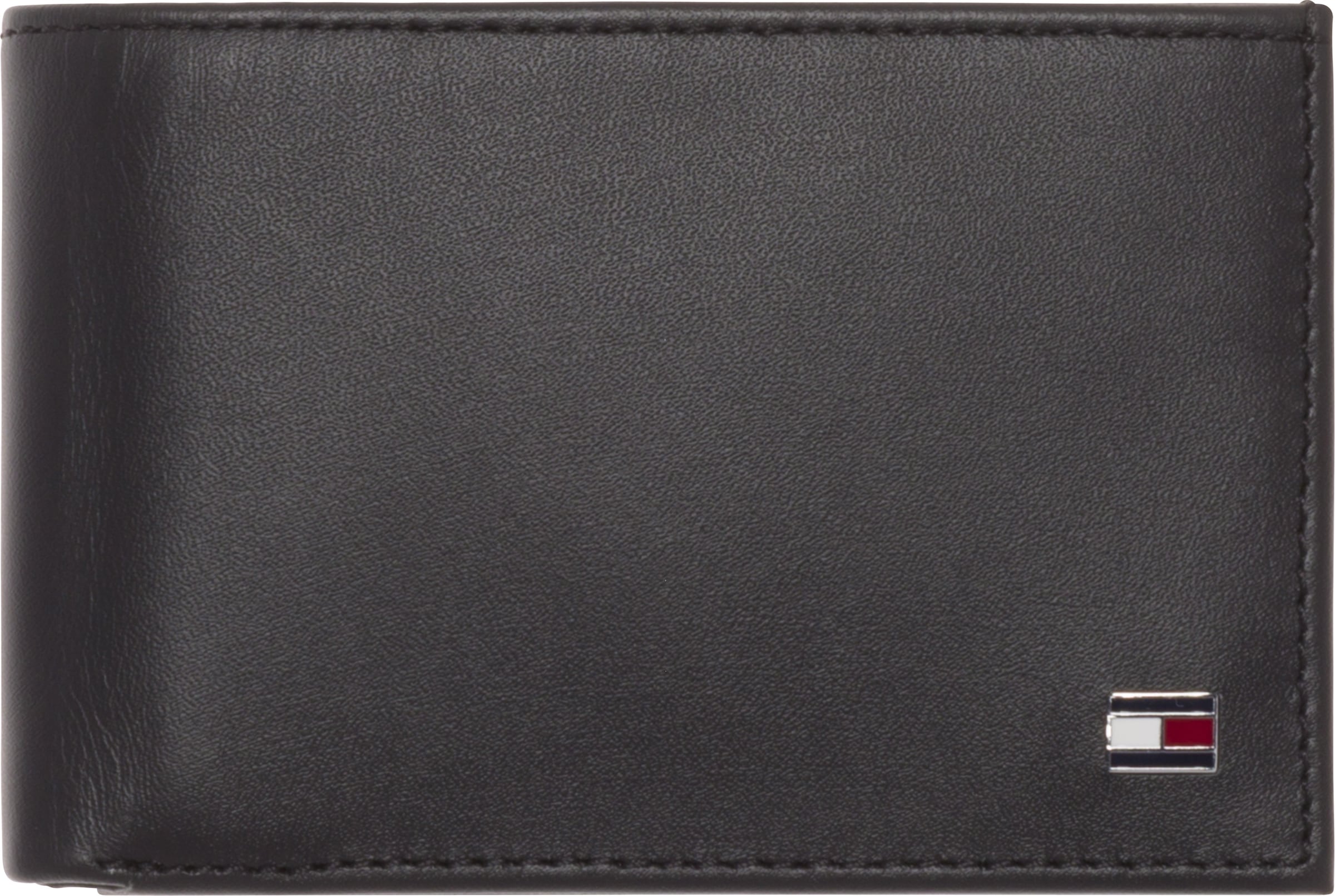 Tommy Hilfiger Geldbörse »ETON MINI CC FLAP & COIN POCKET«, aus echtem Leder