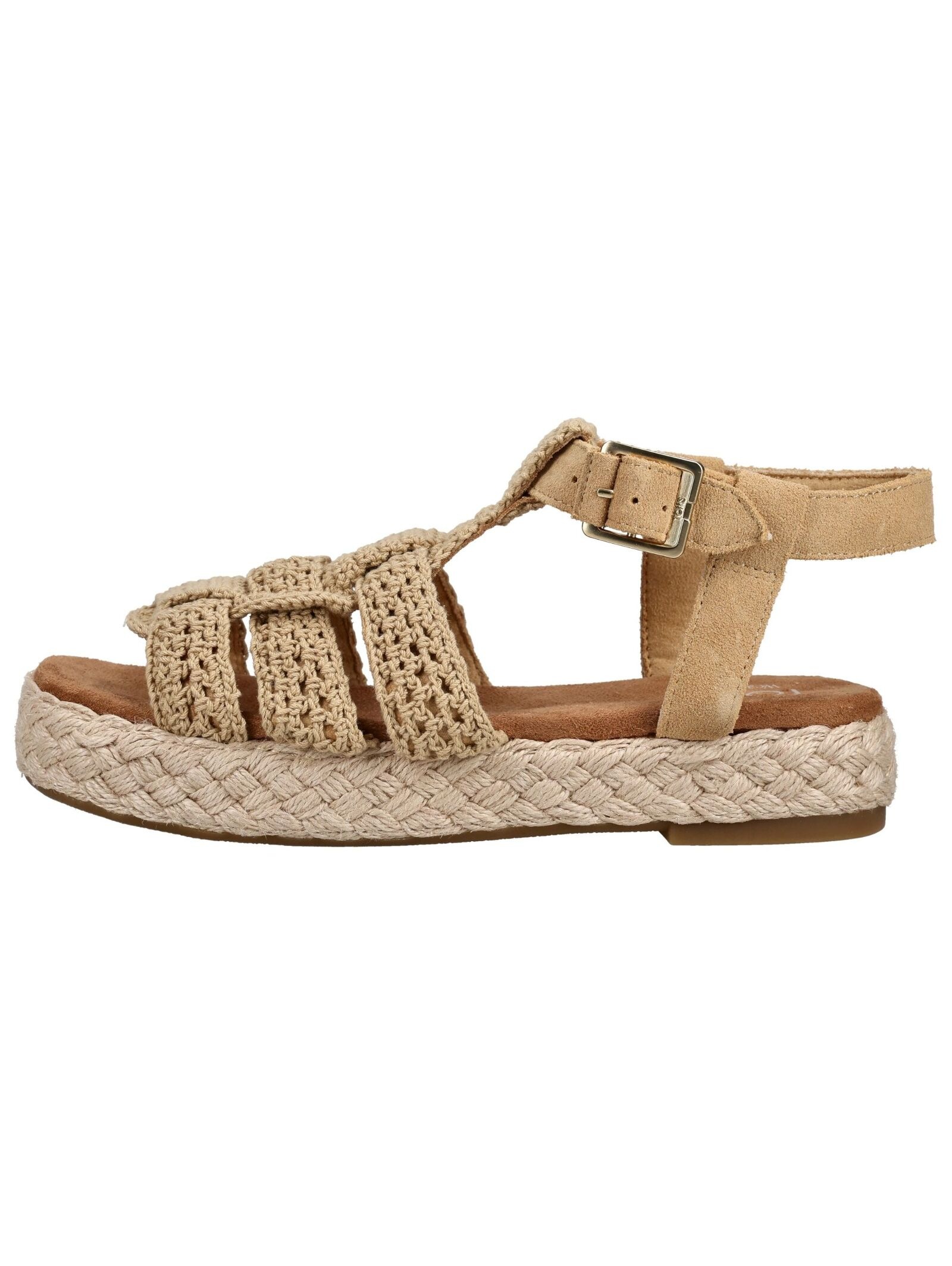 TOMS Riemchensandale "TOMS Sandalen Textil" günstig online kaufen