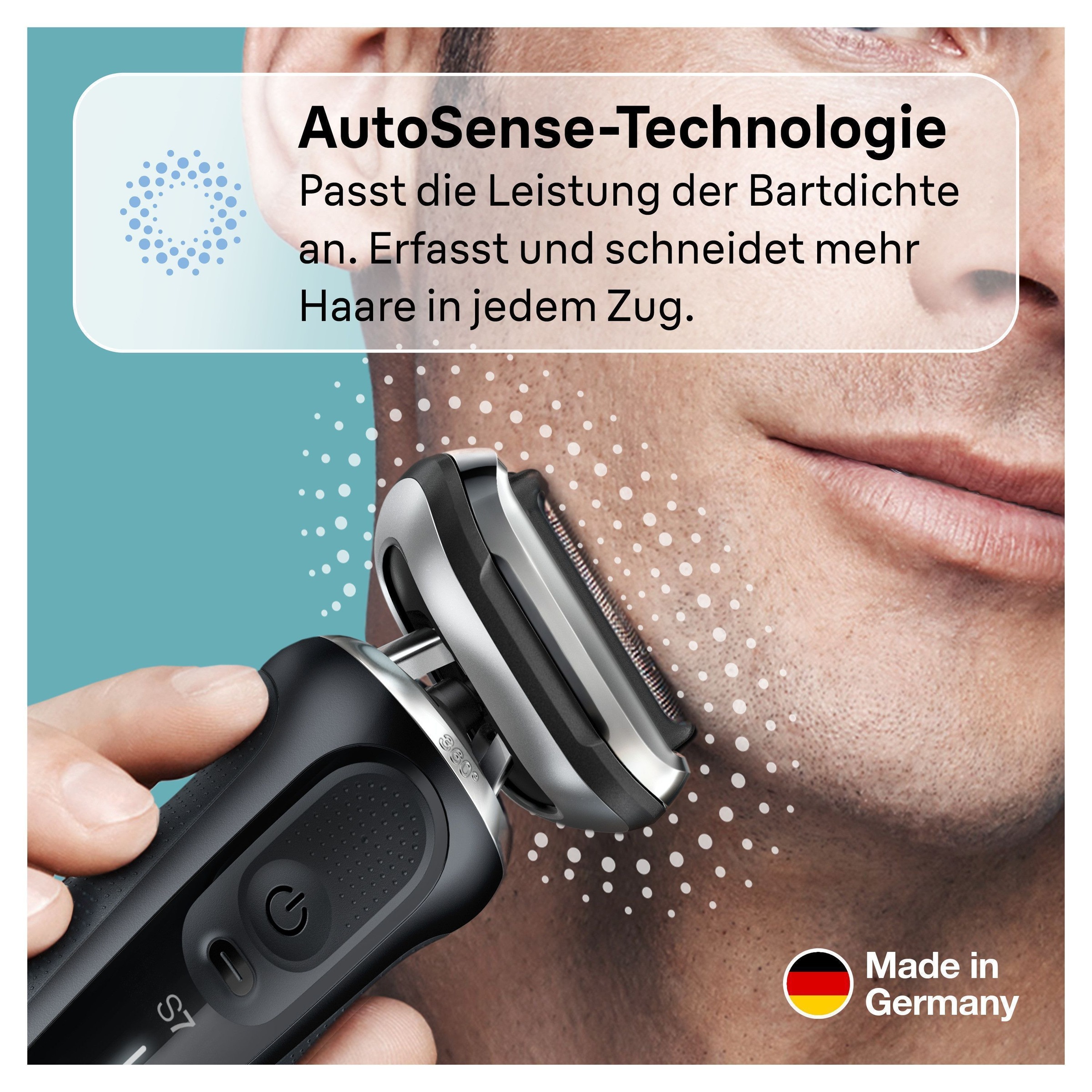 Braun Elektrorasierer »Series 7 71-N7200cc«, Smart Care Center, Präzisionstrimmer-Aufsatz, Reinigungsstation, 360° Flex, Wet&Dry