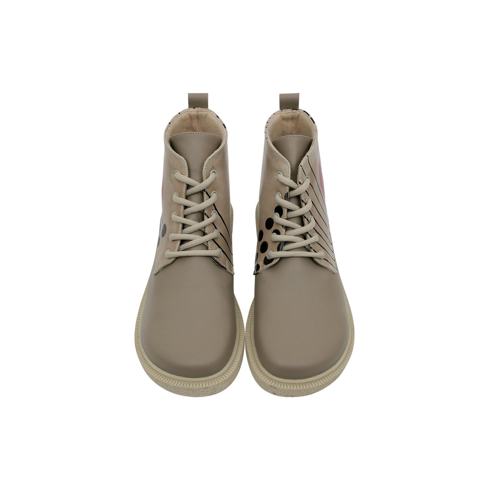 DOGO Bootsschuh "Victoria Dots And Cats Damen Boots / Female", Vegan günstig online kaufen