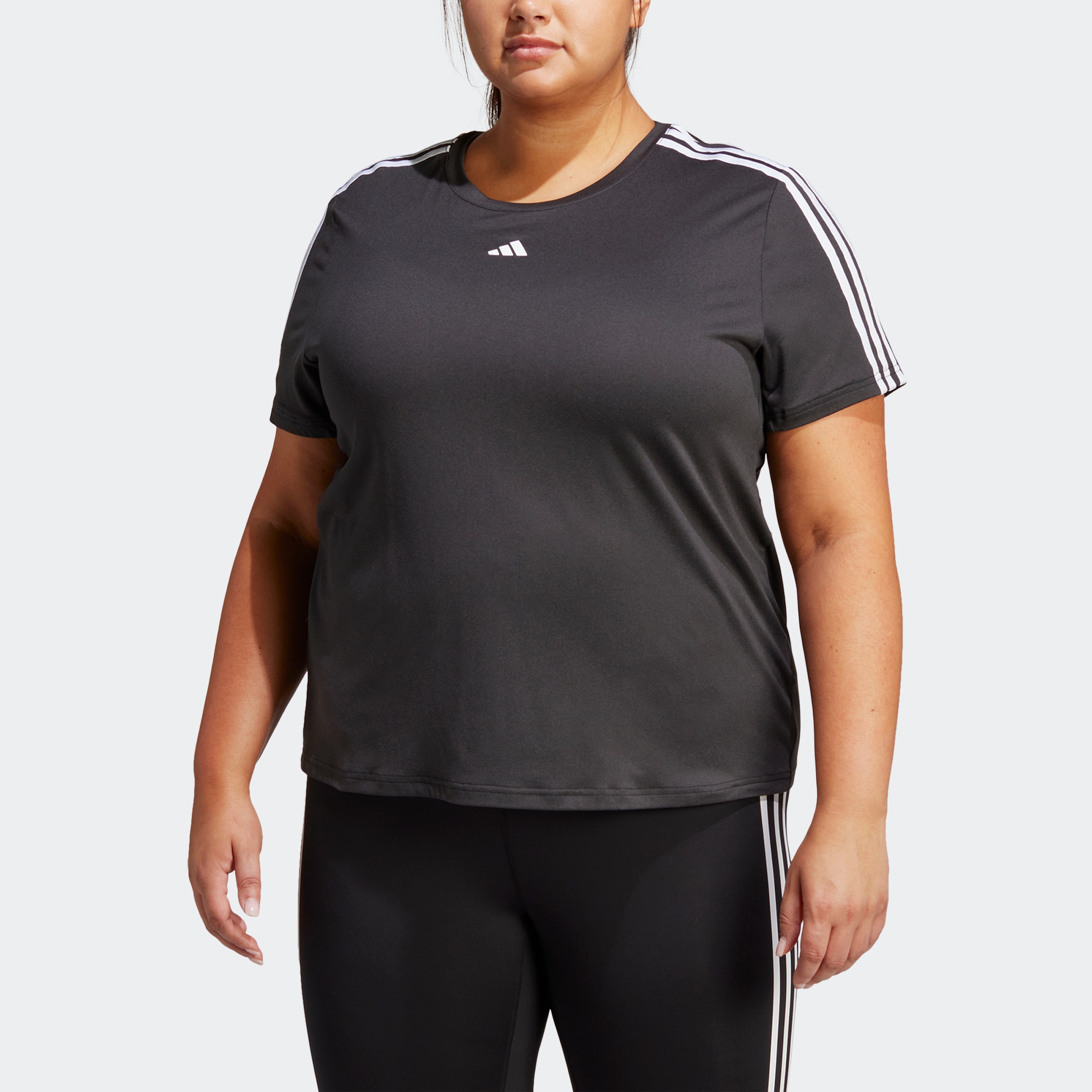 Black Friday adidas Performance T-Shirt TRAIN GROSSE GRÖSSEN« ESSENTIALS »AEROREADY | – STREIFEN BAUR 3