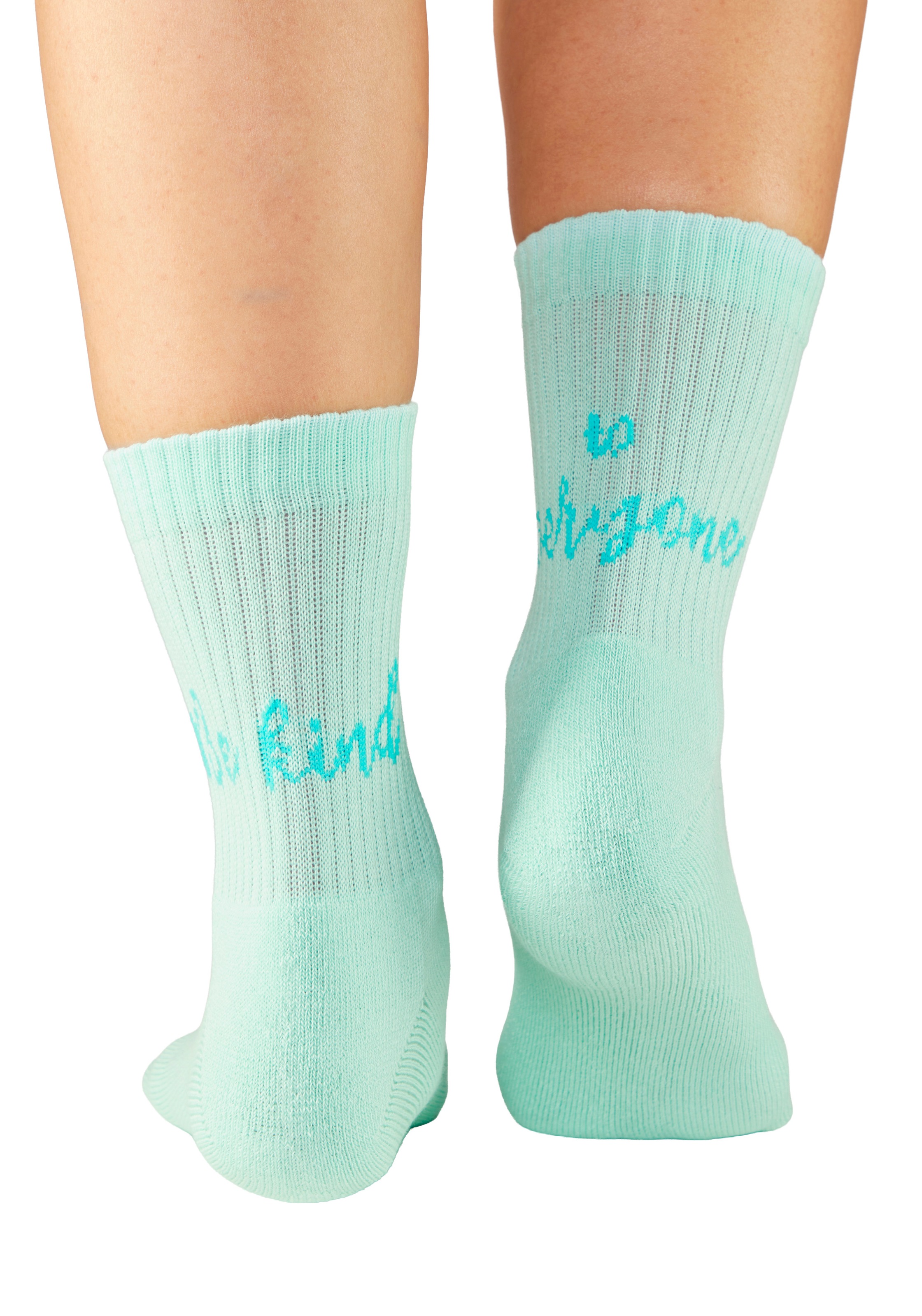 H.I.S Tennissocken »Damen Sportsocken daily socks« Packung, 7 Paar tlg. mit Fußfrottee und ansprechenden Schriftzügen