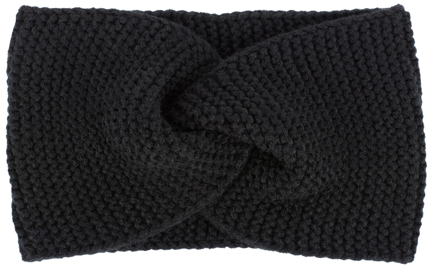 styleBREAKER Stirnband "Krausstrick Stirnband Twist Knoten" 1 Stk.