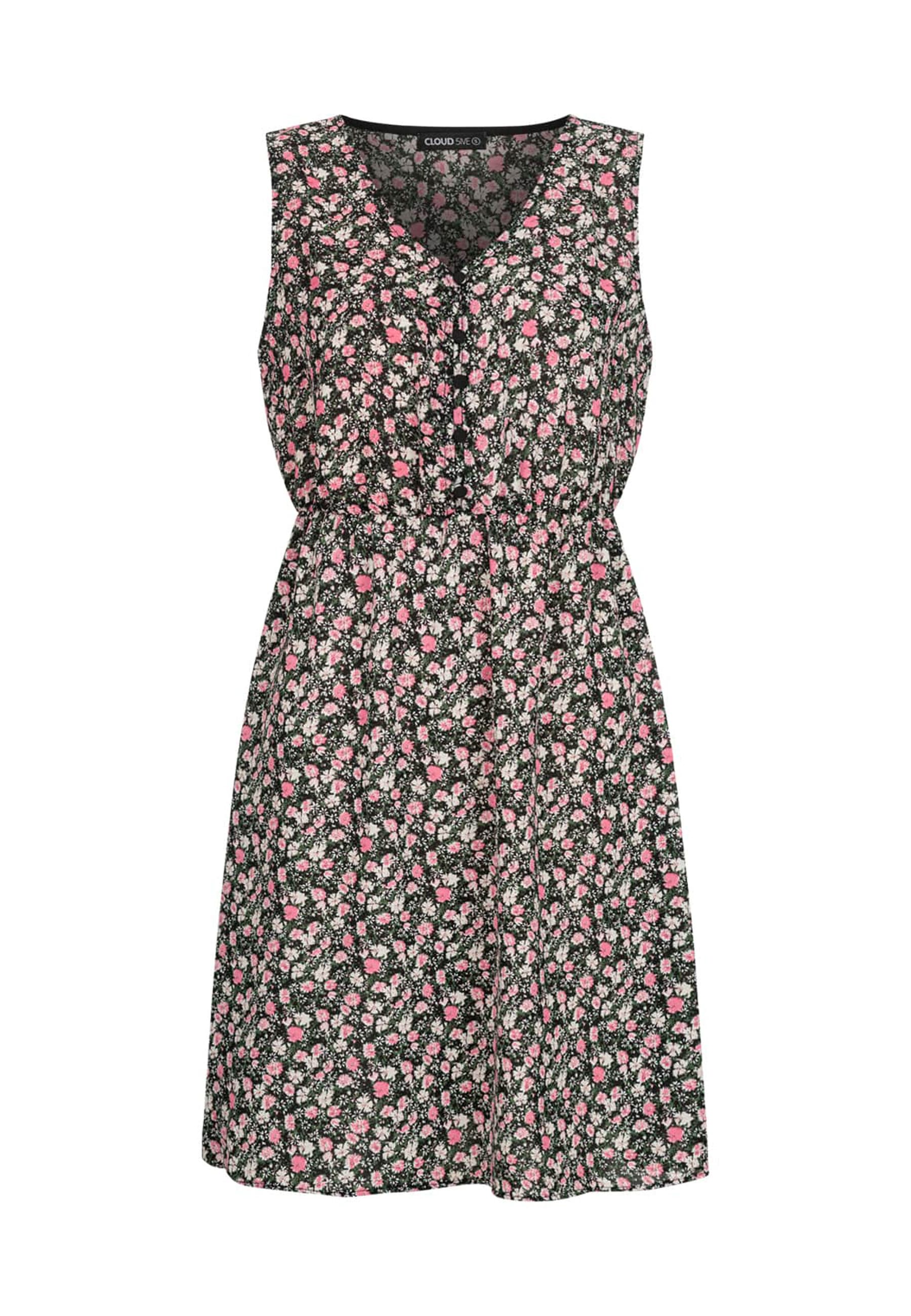 CLOUD 5IVE Shirtkleid "CLOUD 5IVE Leichtes Sommerkleid mit Knopfleiste" 1 S günstig online kaufen