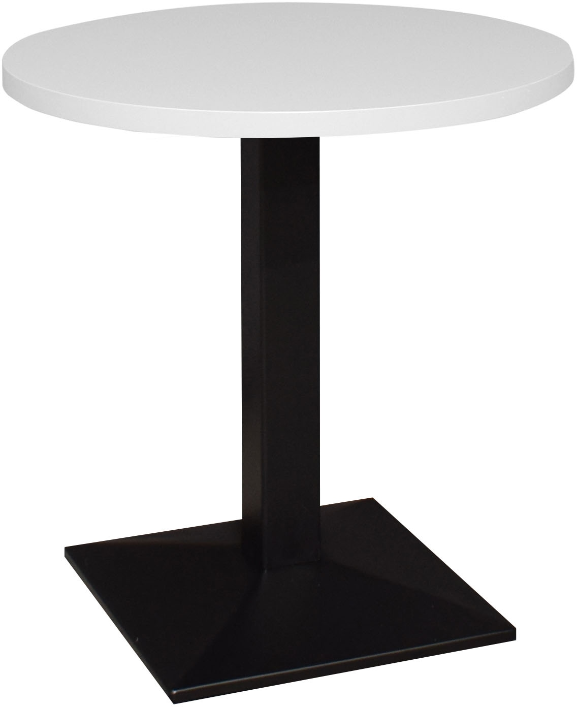 Mäusbacher Bistrotisch »Big Bistro Metall« Quadrat-Säulengestell, eckige Platte Ø 70 cm H 75 cm
