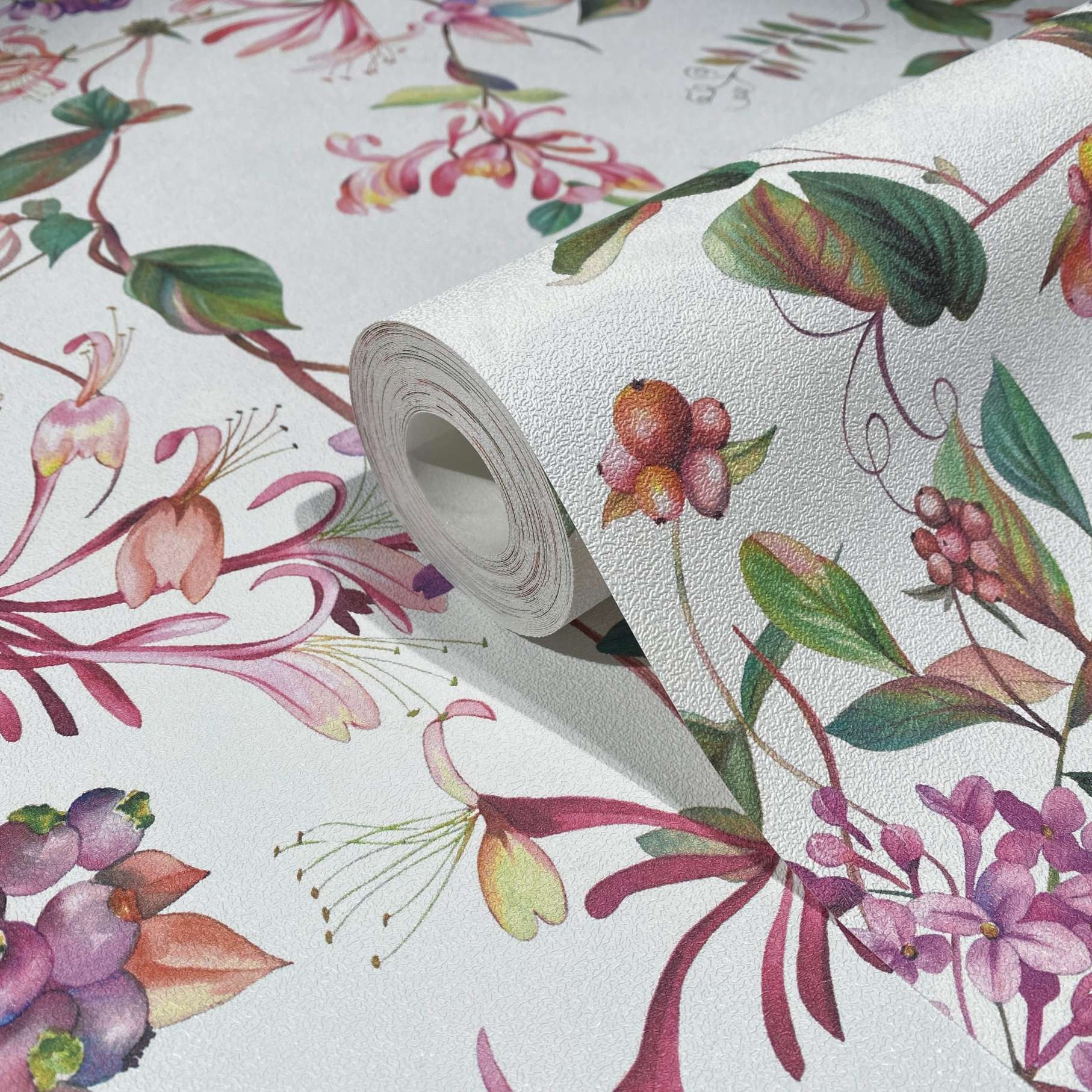 Marburg Vliestapete »Tapete Floral Blossom«, floral, moderne Vliestapete für Wohnzimmer Schlafzimmer Küche