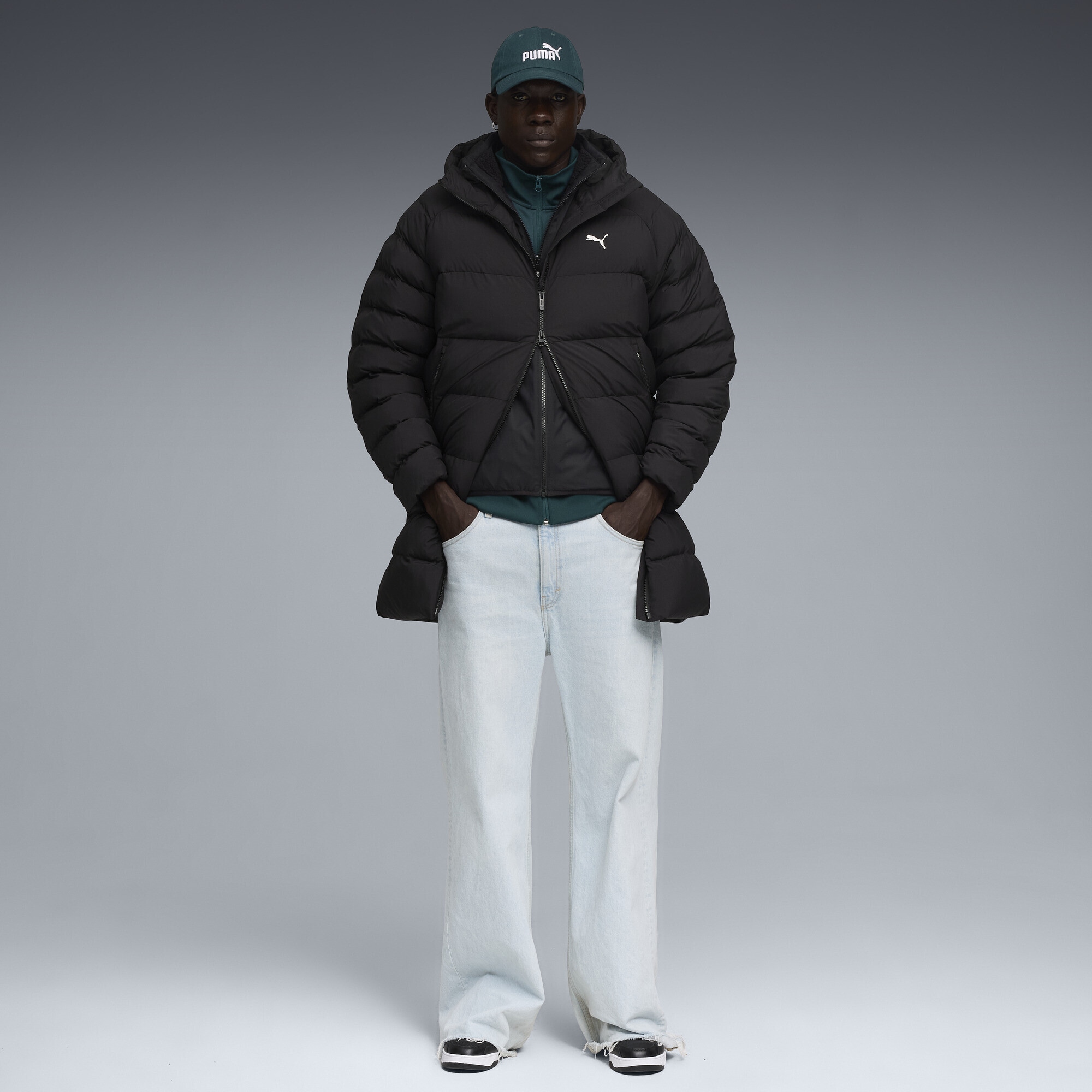 PUMA Winterjacke »Mono Parka mit Kapuze Herren«